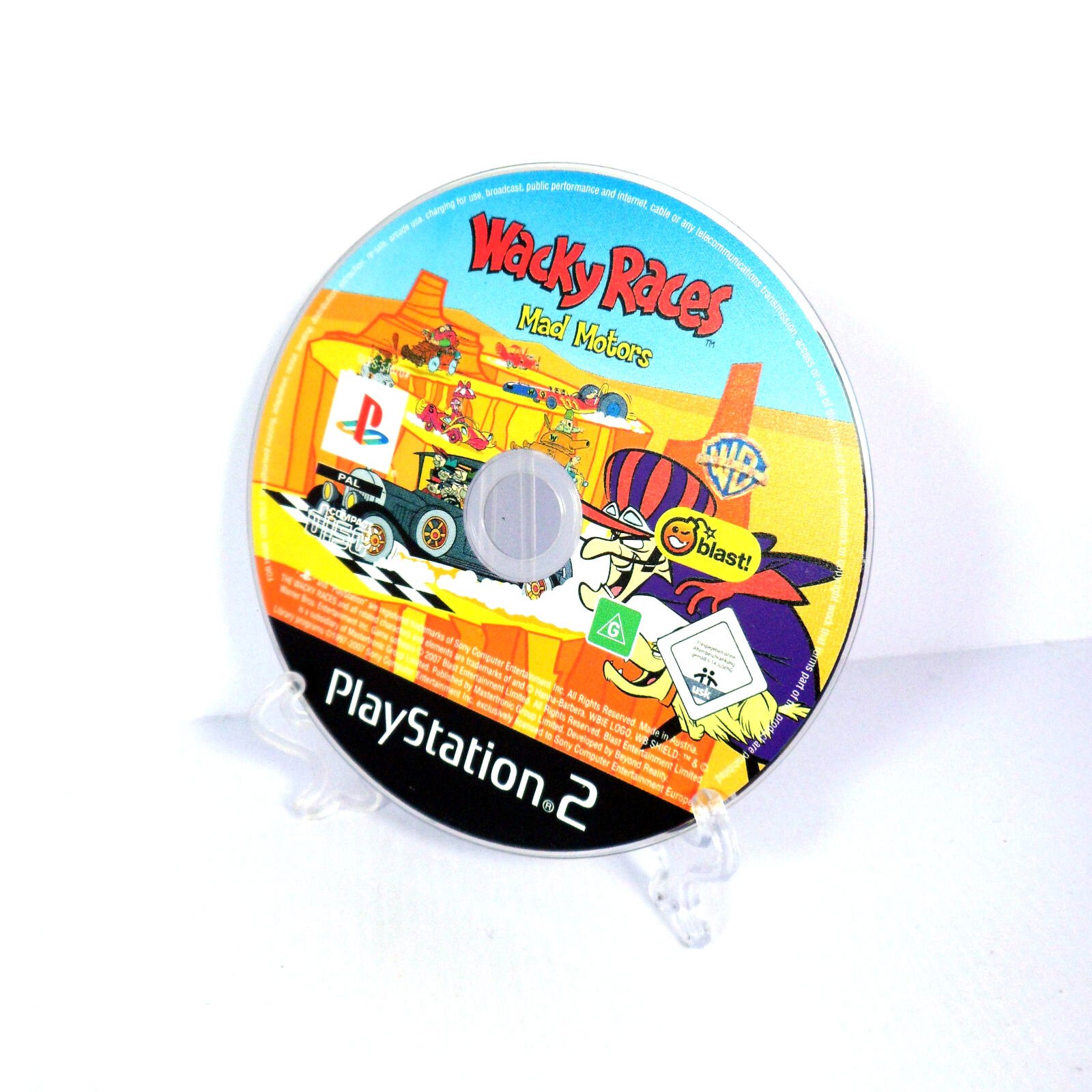 Wacky Races Mad Motors Sony PlayStation 2 ClassicGamer Classic