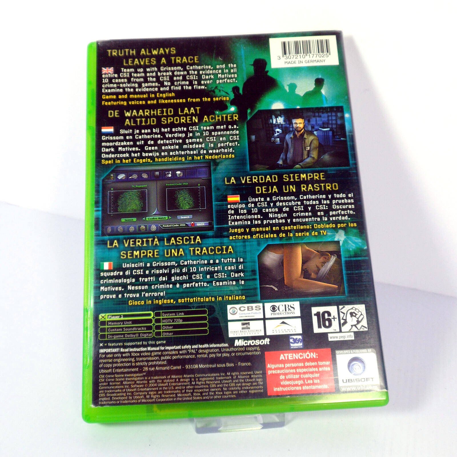 CSI: Crime Scene Investigation (Microsoft Xbox) - Image 3