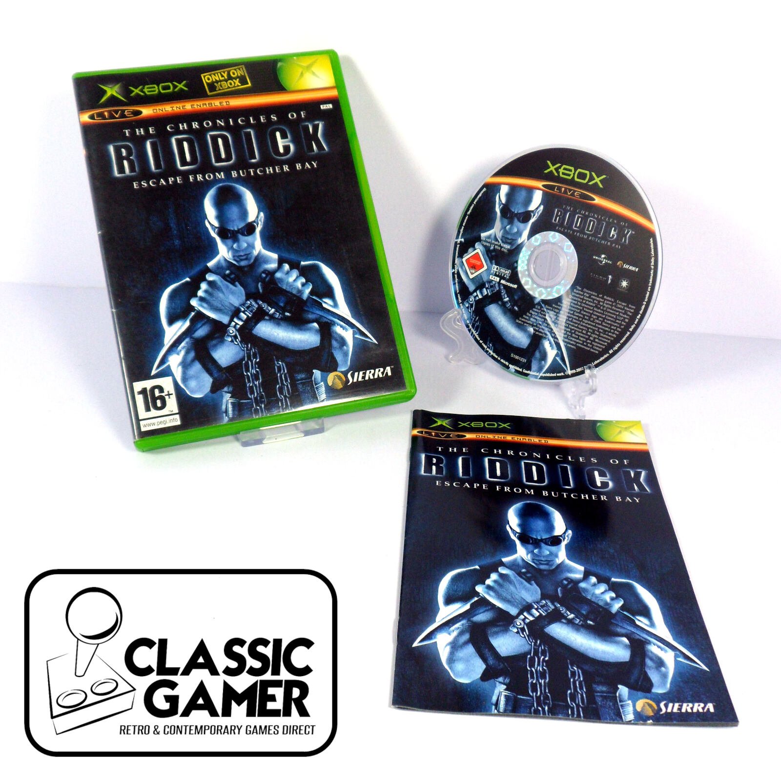 Chronicles of Riddick: Escape From Butcher Bay (Microsoft Xbox)