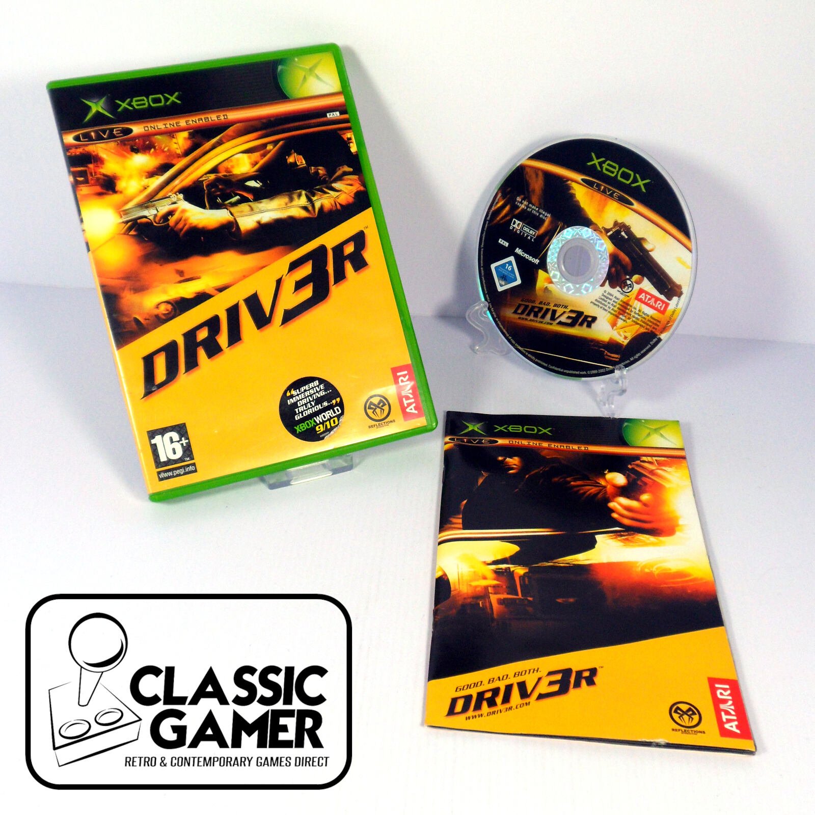 Driv3r (Driver 3) (Microsoft Xbox)