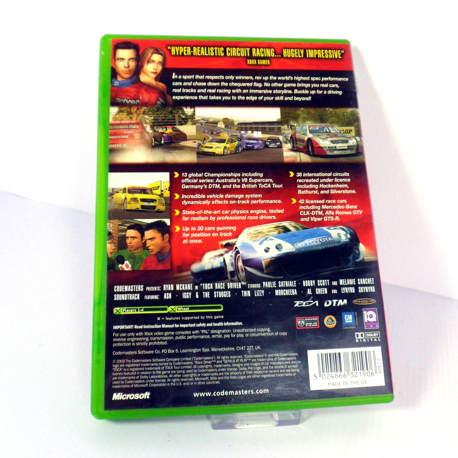 TOCA Race Driver (Microsoft Xbox) - Image 3