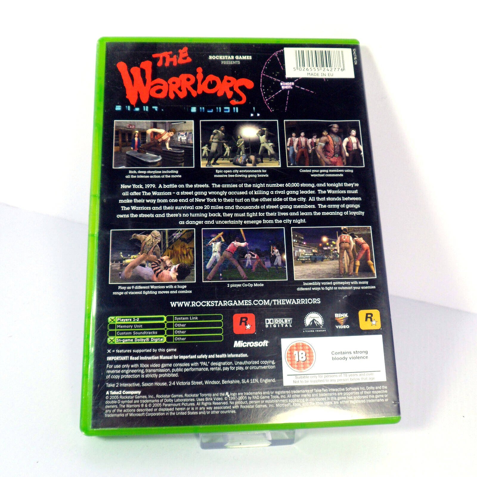 The Warriors (Microsoft Xbox) - Image 3