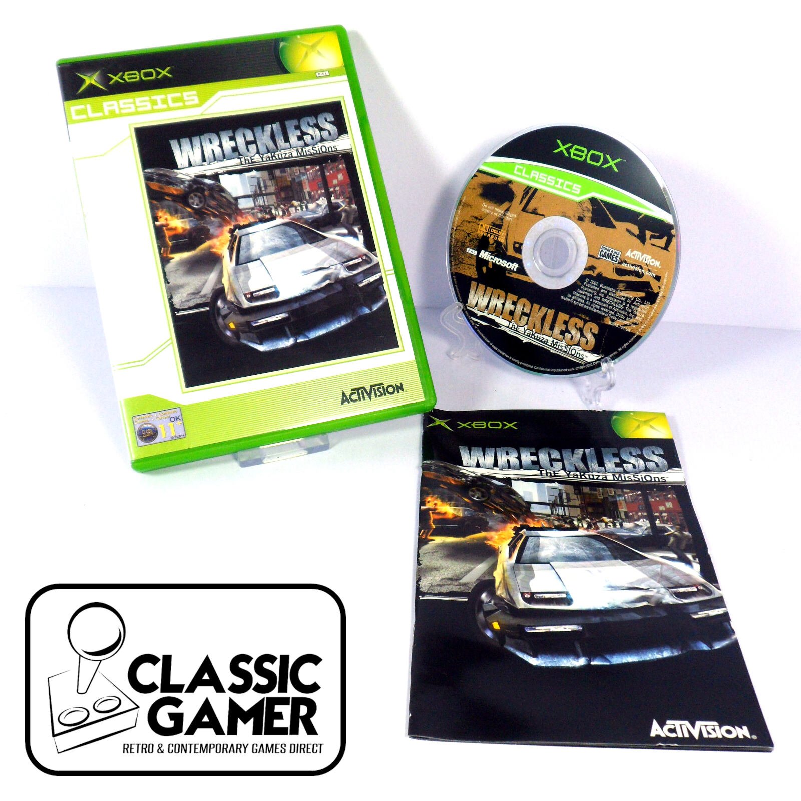 Wreckless: The Yakuza Missions (Classics) (Microsoft Xbox)
