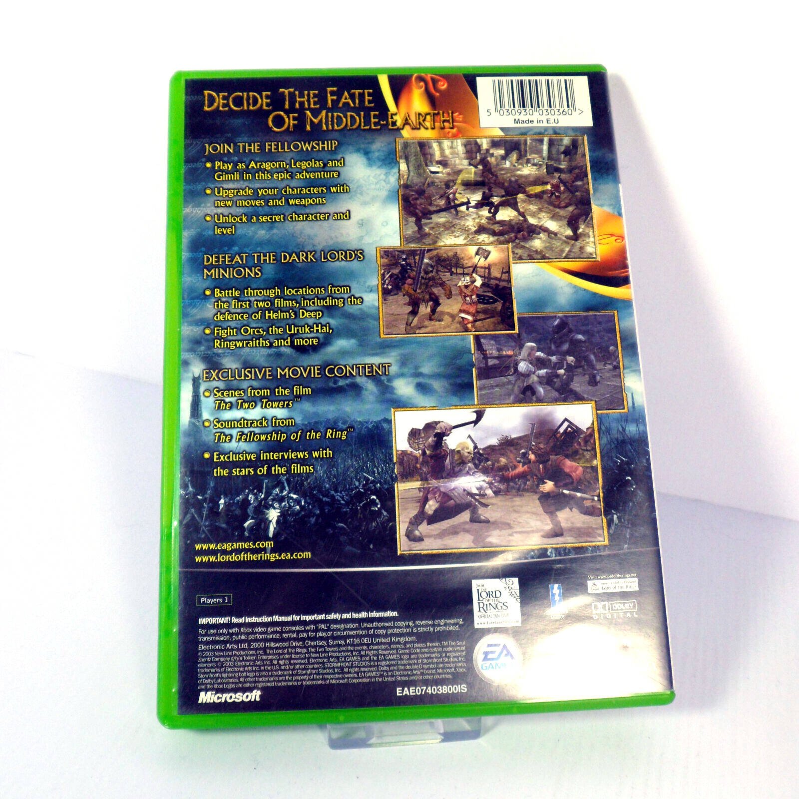 The Lord of the Rings: The Two Towers (Microsoft Xbox) - Image 3
