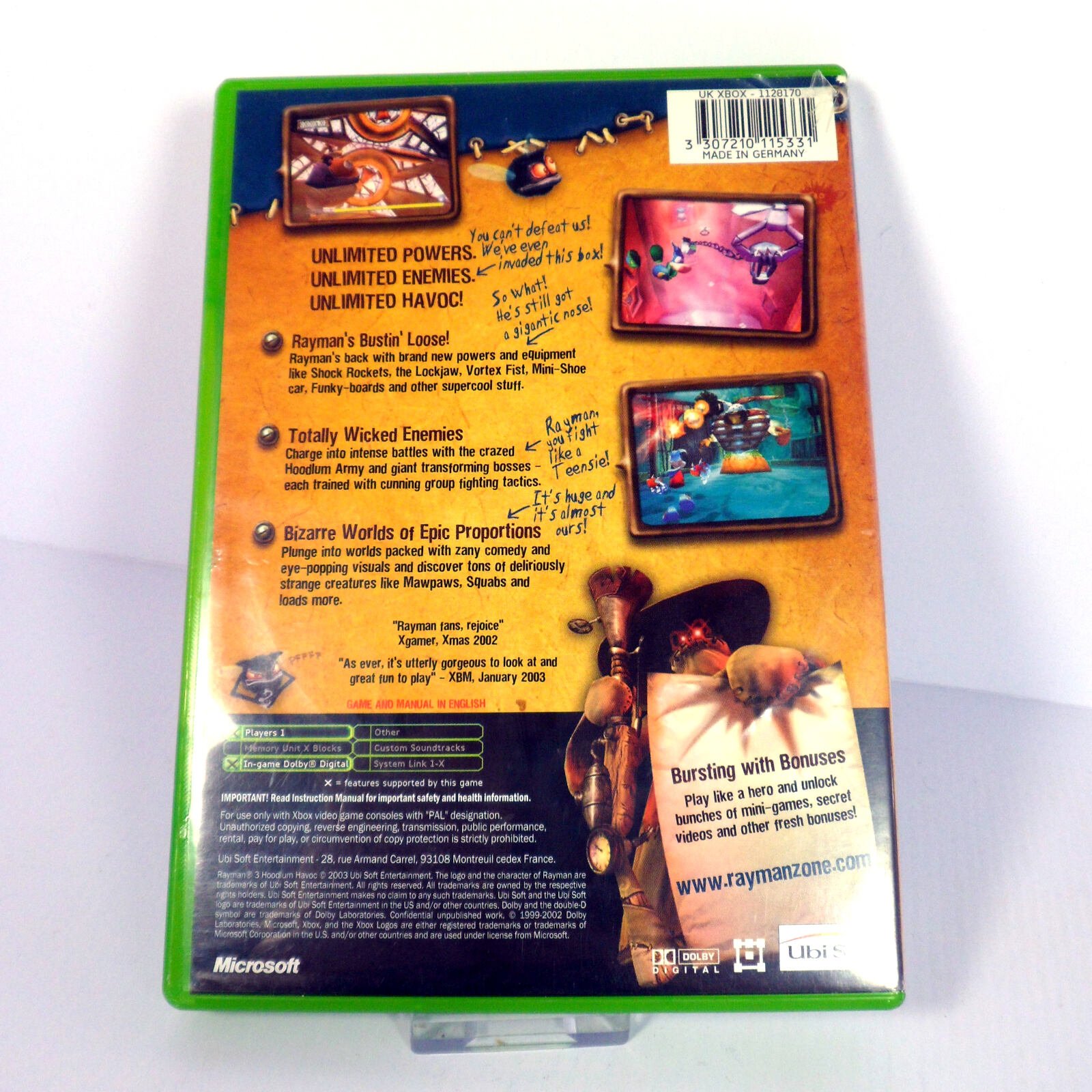 Rayman 3: Hoodlum Havoc (Microsoft Xbox) - Image 3
