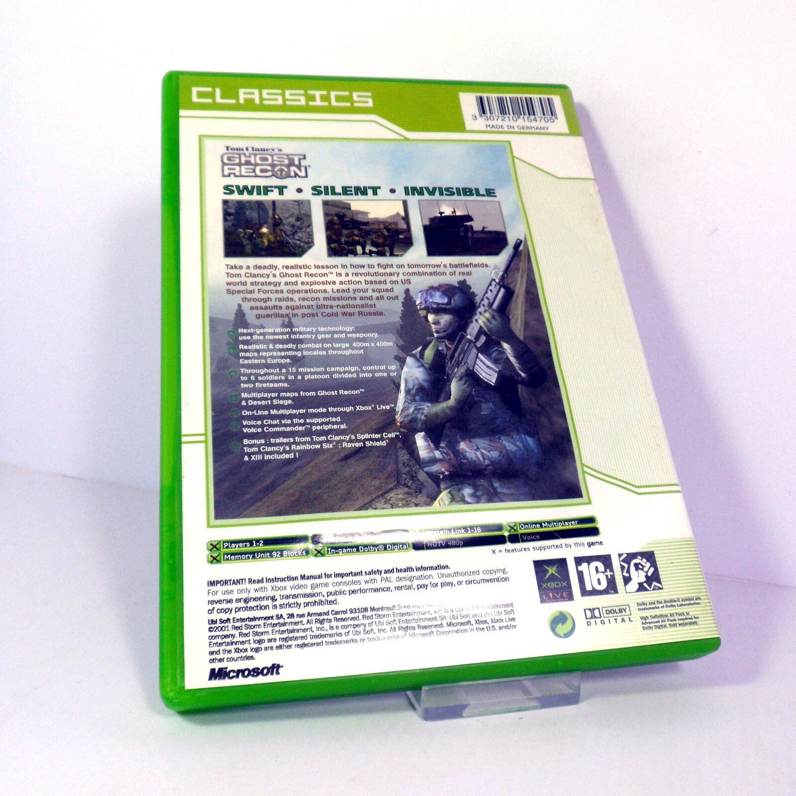 Tom Clancy's Ghost Recon (Classics) (Microsoft Xbox) - Image 3
