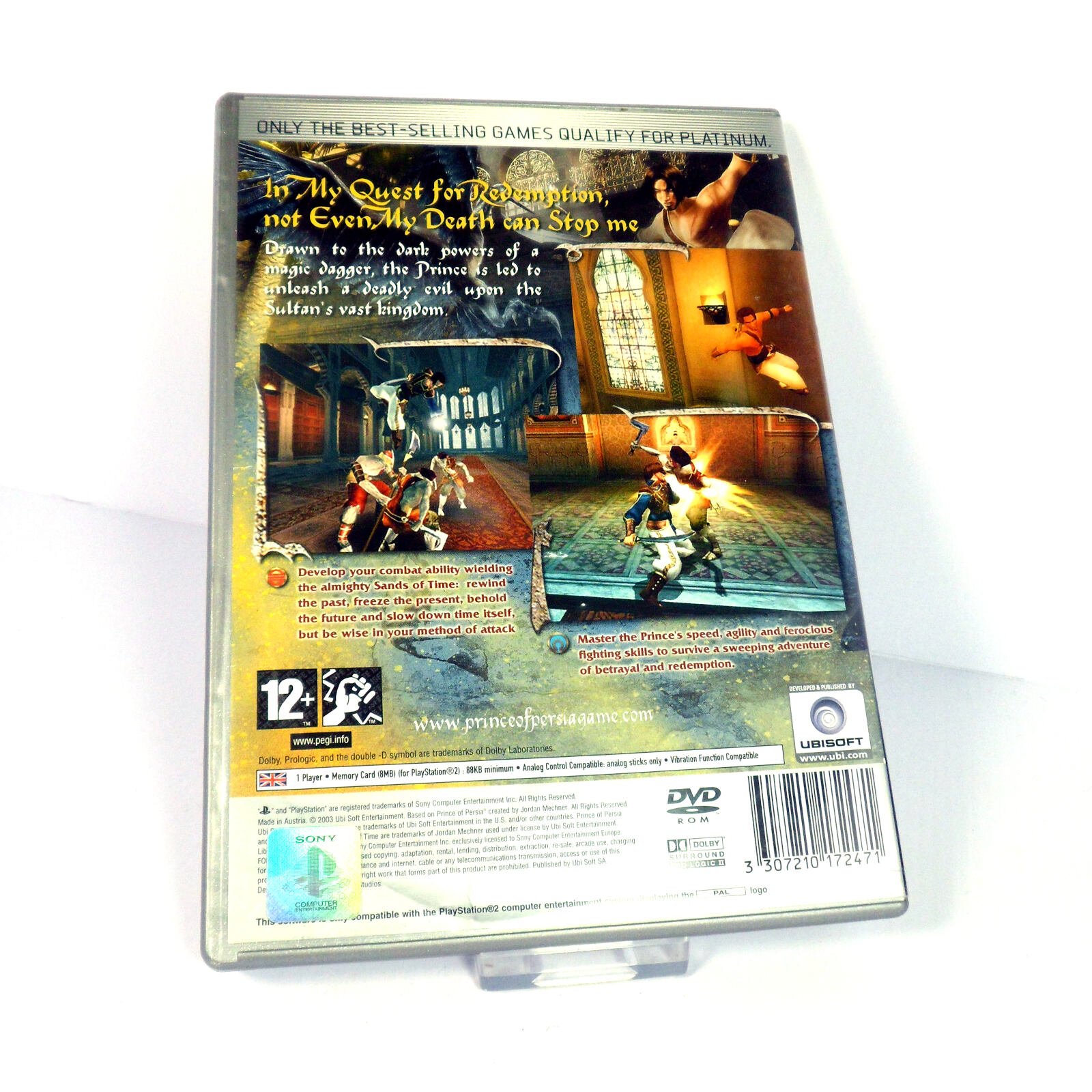 Prince of Persia: The Sands of Time (Platinum) (Sony PlayStation 2) - Image 3