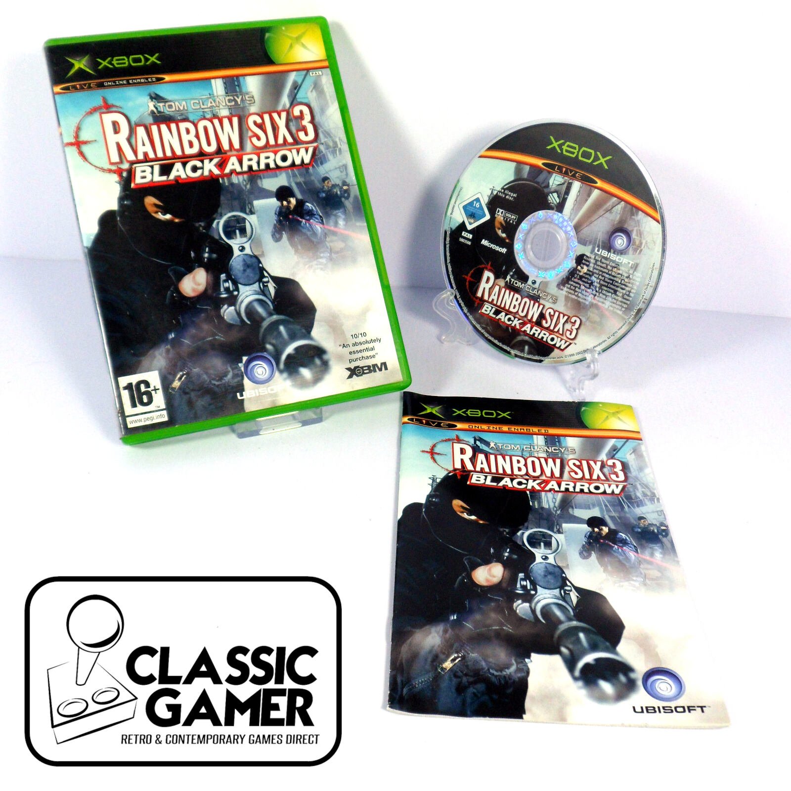Tom Clancy's Rainbow Six 3: Black Arrow (Microsoft Xbox)