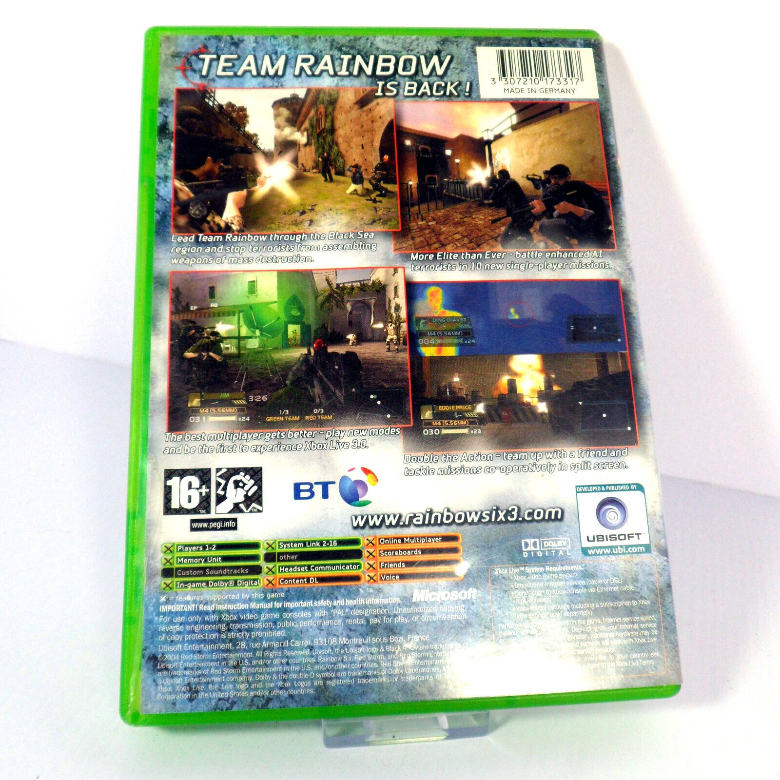 Tom Clancy's Rainbow Six 3: Black Arrow (Microsoft Xbox) - Image 3