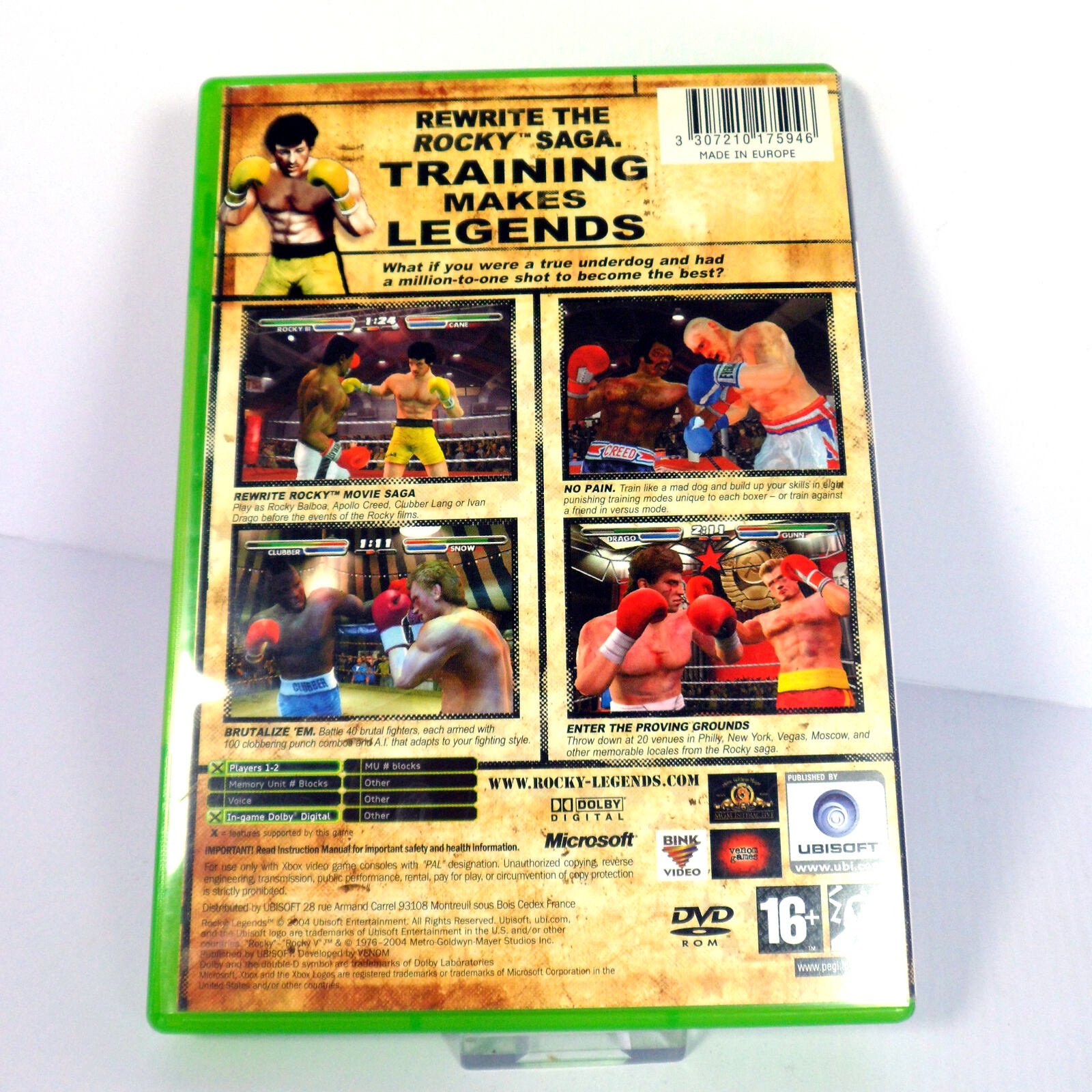 Rocky Legends (Microsoft Xbox) - Image 3