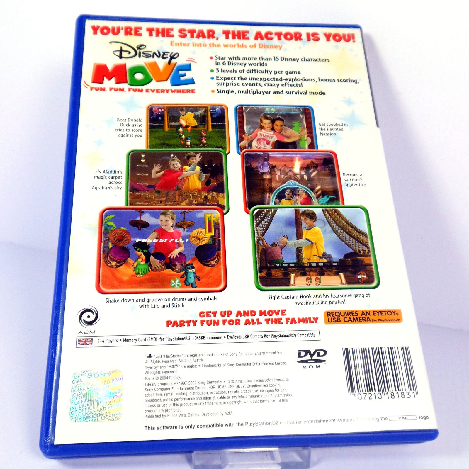 Disney Move (Sony PlayStation 2) - Image 3