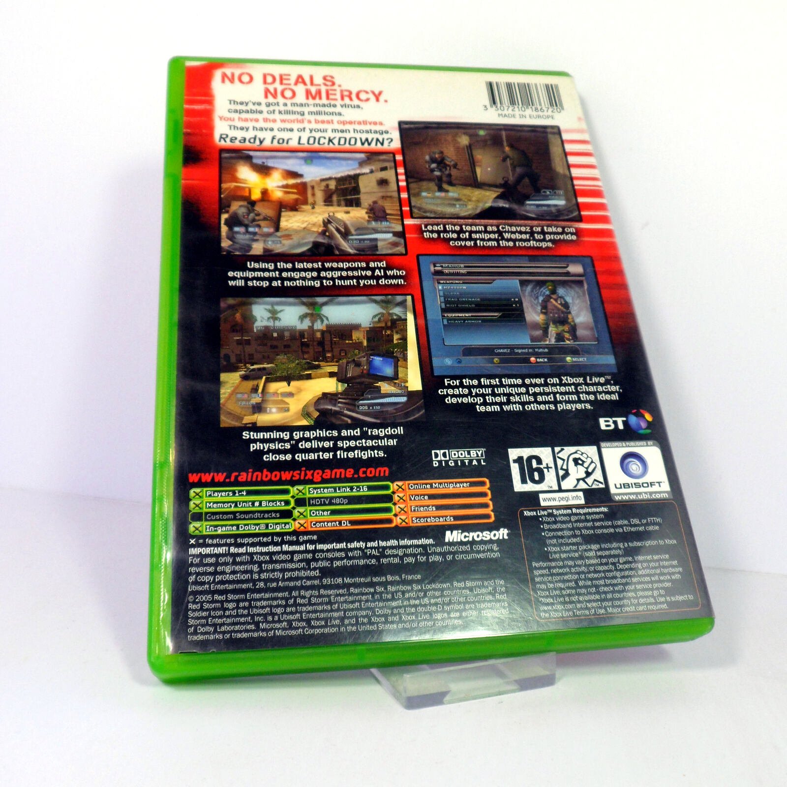 Tom Clancy's Rainbow Six: Lockdown (Microsoft Xbox) - Image 3