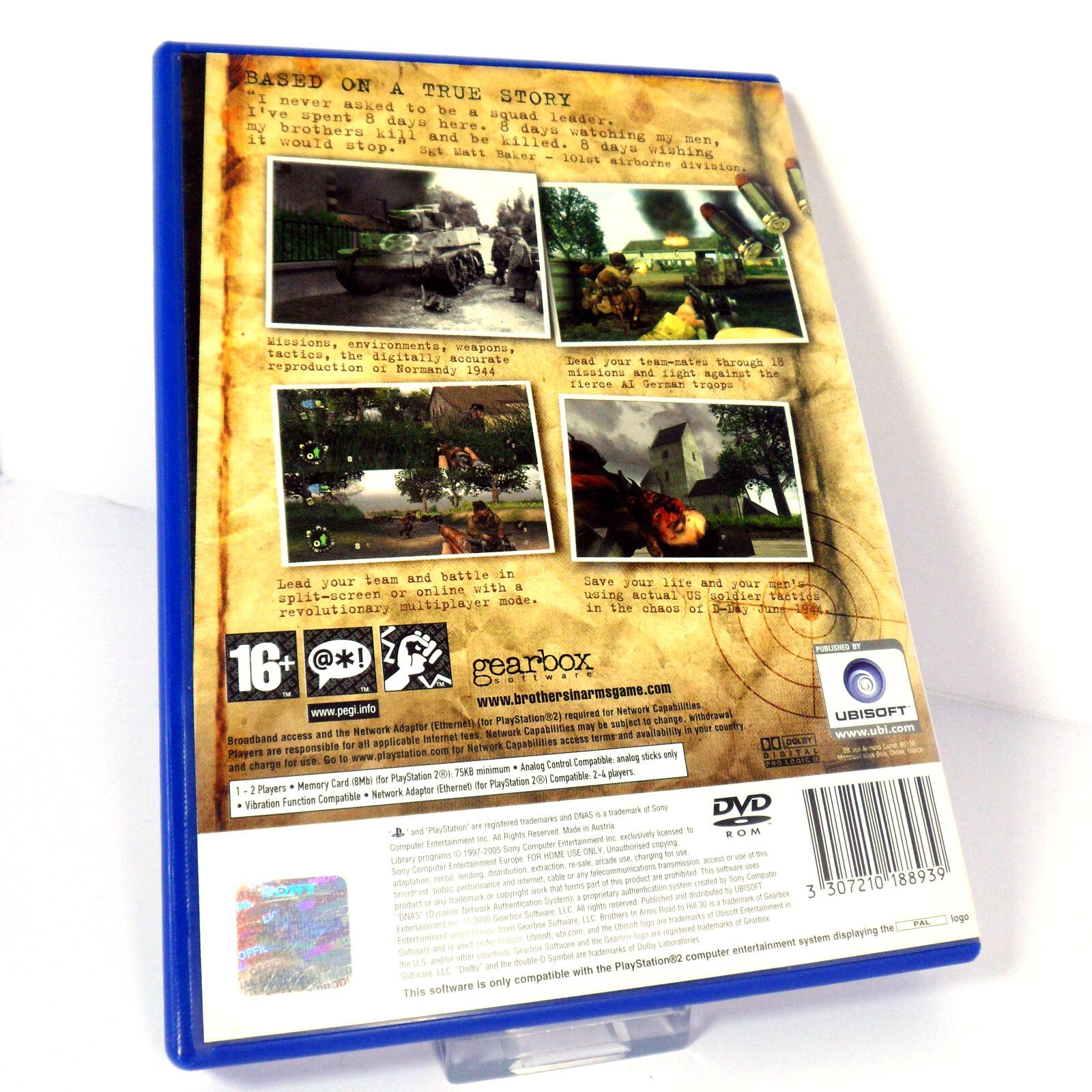 Brothers In Arms: Road To Hill 30 (Sony PlayStation 2) - Image 3