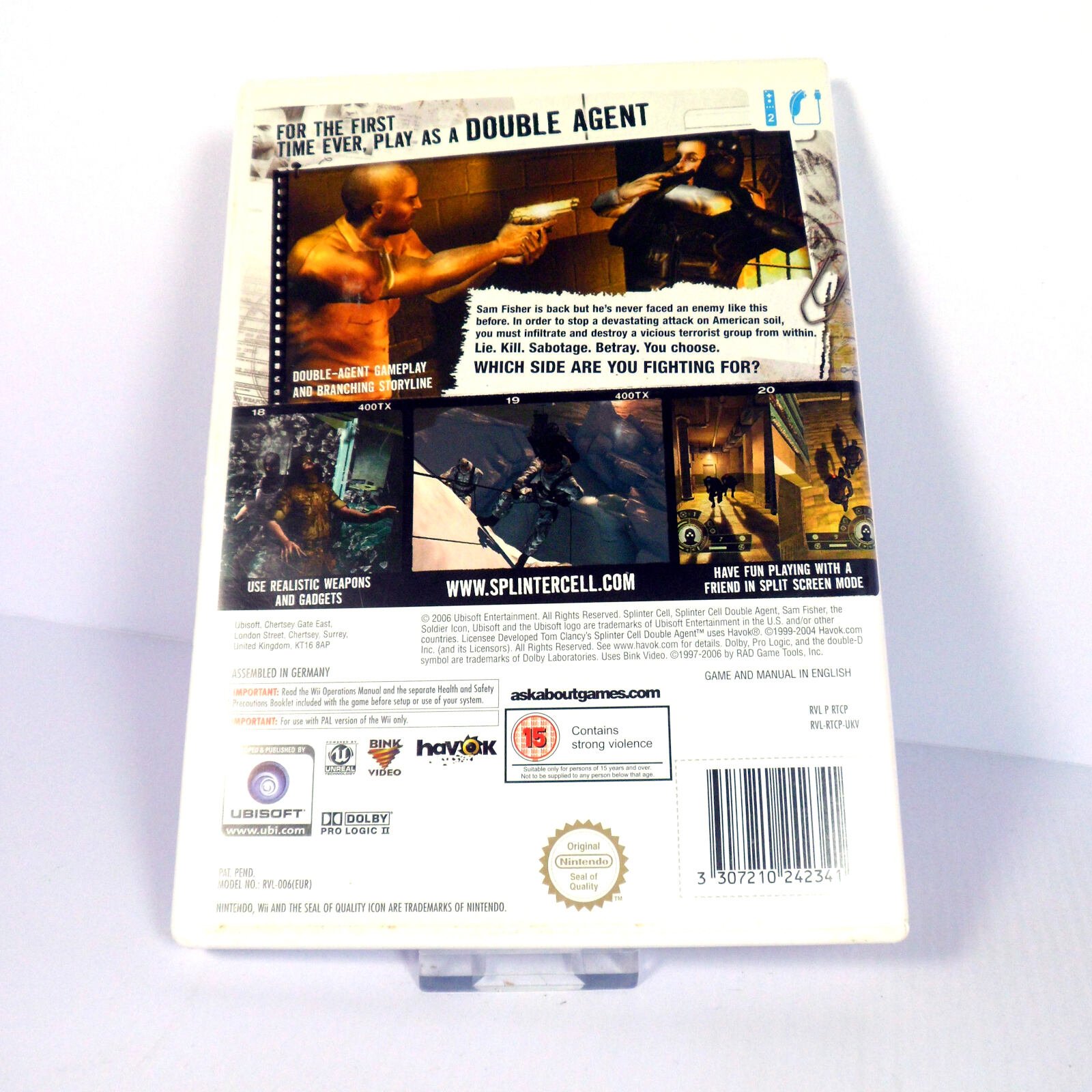Tom Clancy's Splinter Cell: Double Agent (Nintendo Wii) - Image 3