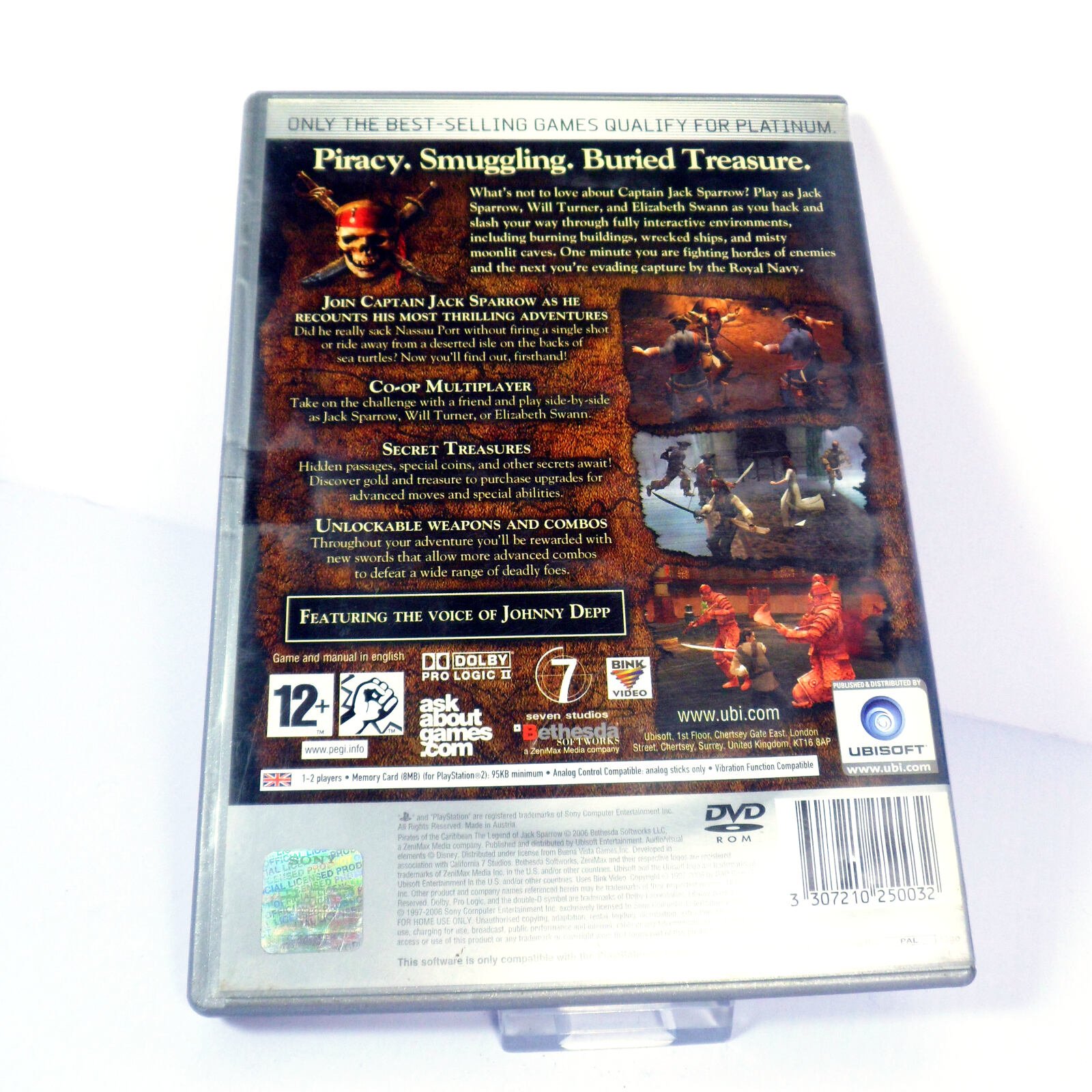 Pirates of The Caribbean: The Legend of Jack Sparrow (Sony PlayStation 2) - Image 3