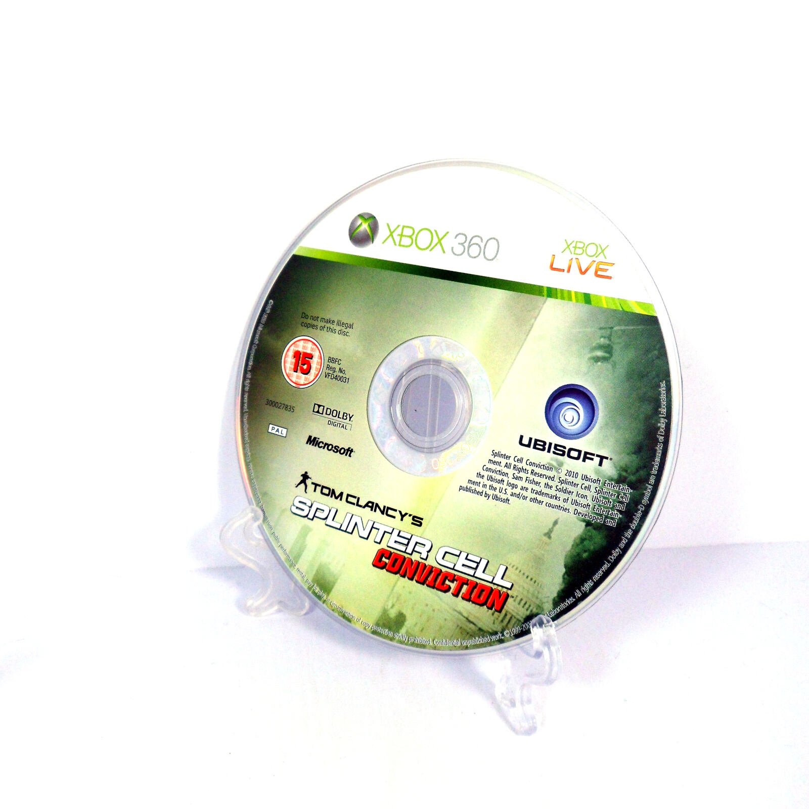 Tom Clancy's Splinter Cell: Conviction (Microsoft Xbox 360) - Image 2