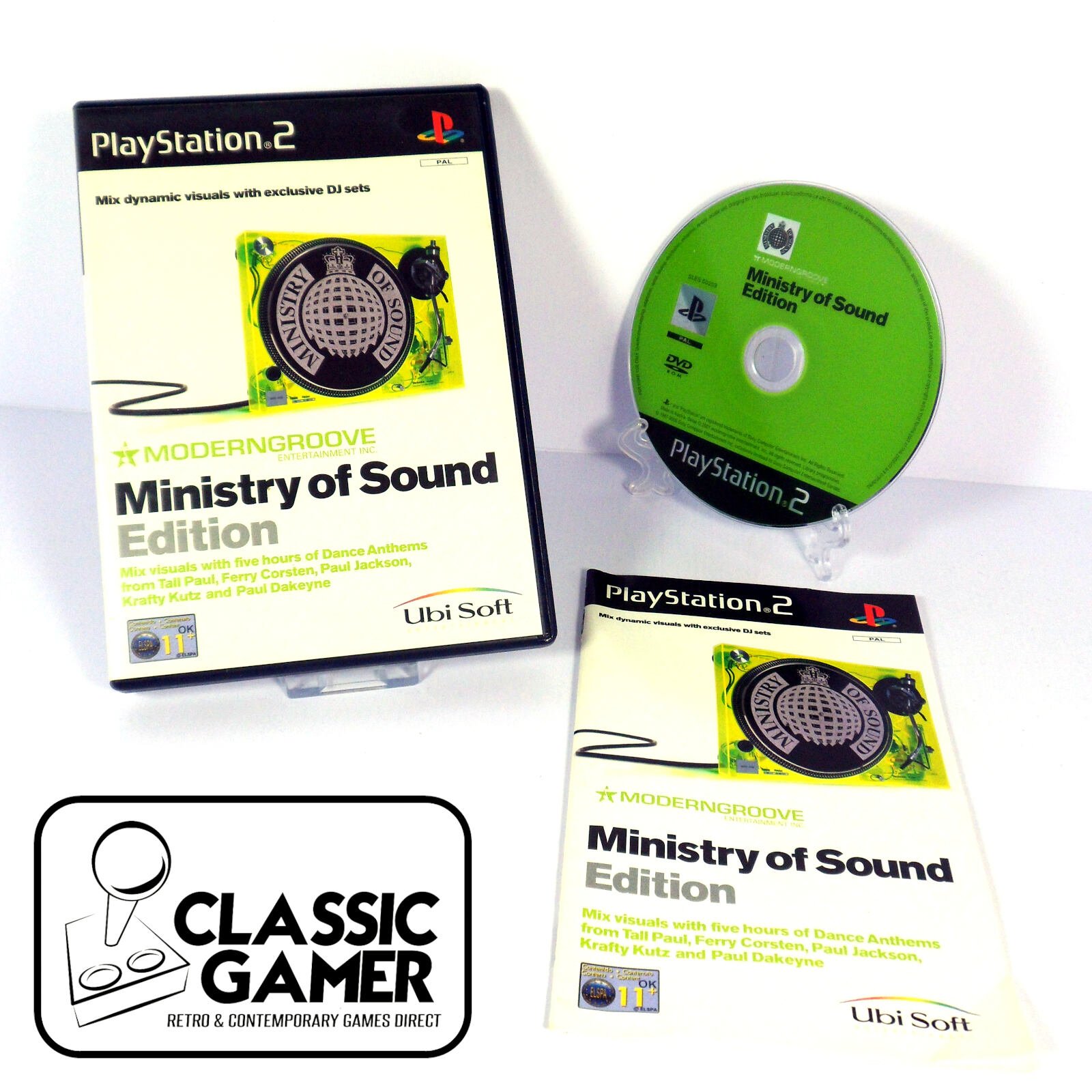 Moderngroove: Ministry of Sound Edition (Sony PlayStation 2)
