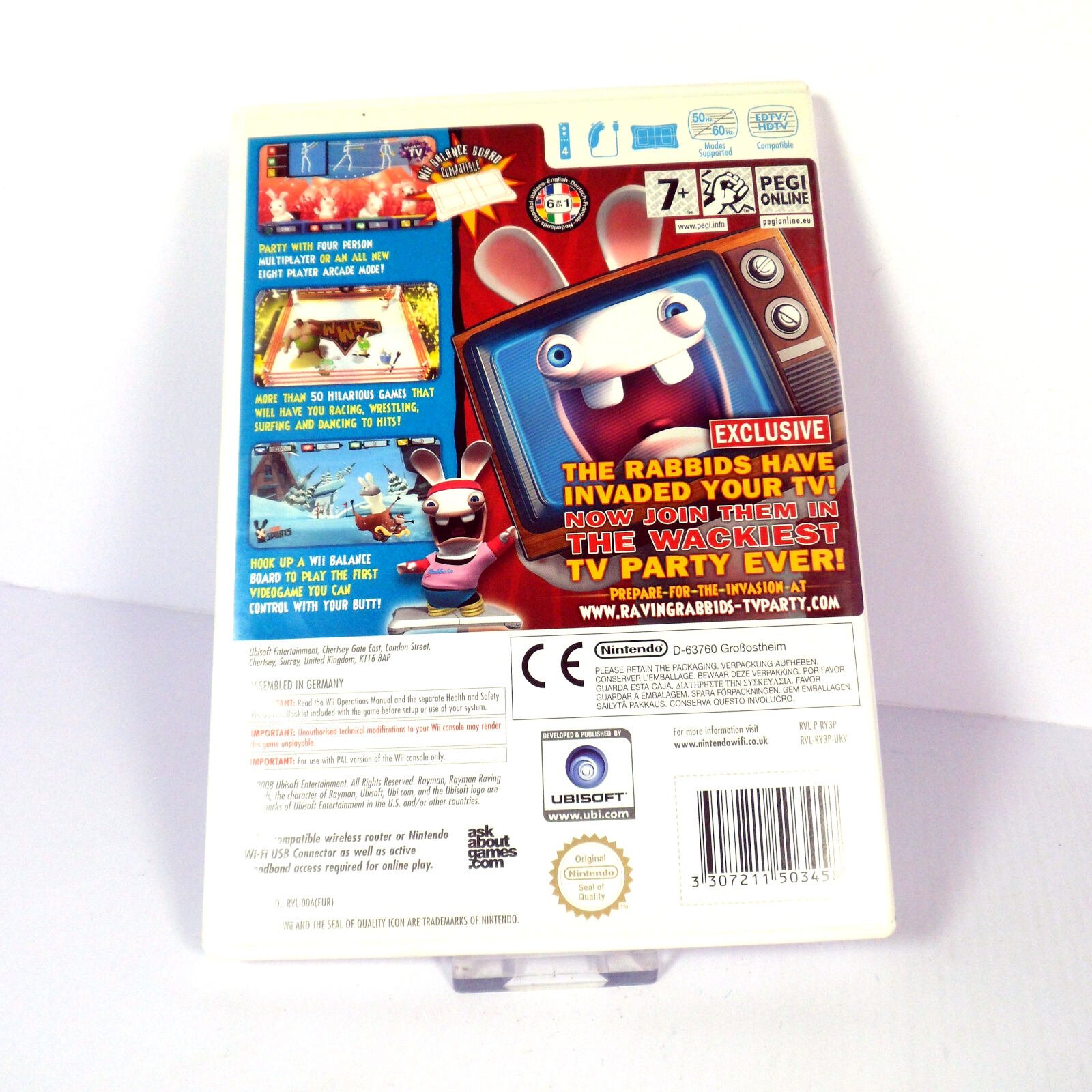 Rayman Raving Rabbids TV Party (Nintendo Wii) - Image 3