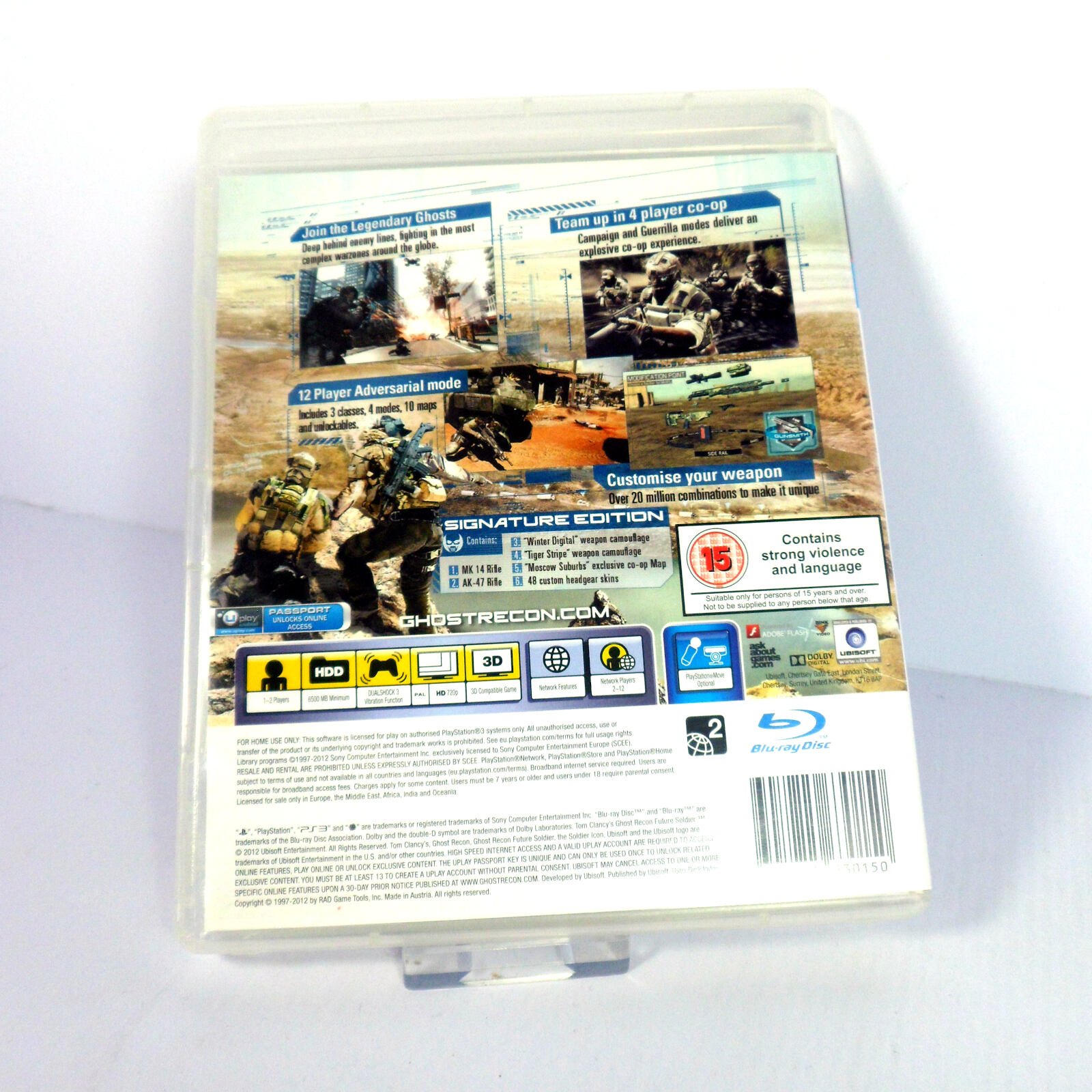 Tom Clancy's Ghost Recon: Future Soldier Signature Edition (Sony PlayStation 3) - Image 3