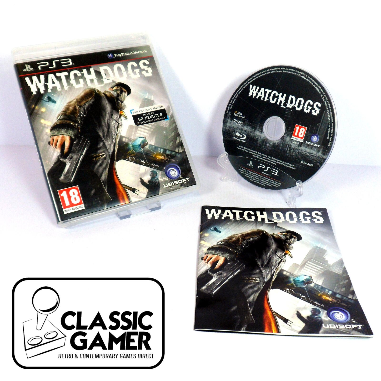 Watch Dogs PS3 Exclusive Edition (Sony PlayStation 3)