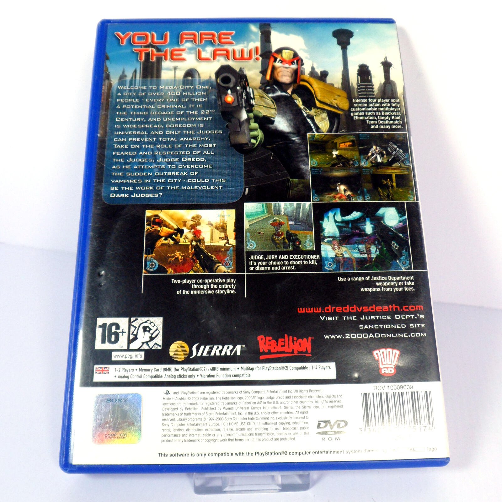 Judge Dredd: Dredd Vs Death (Sony PlayStation 2) - Image 3