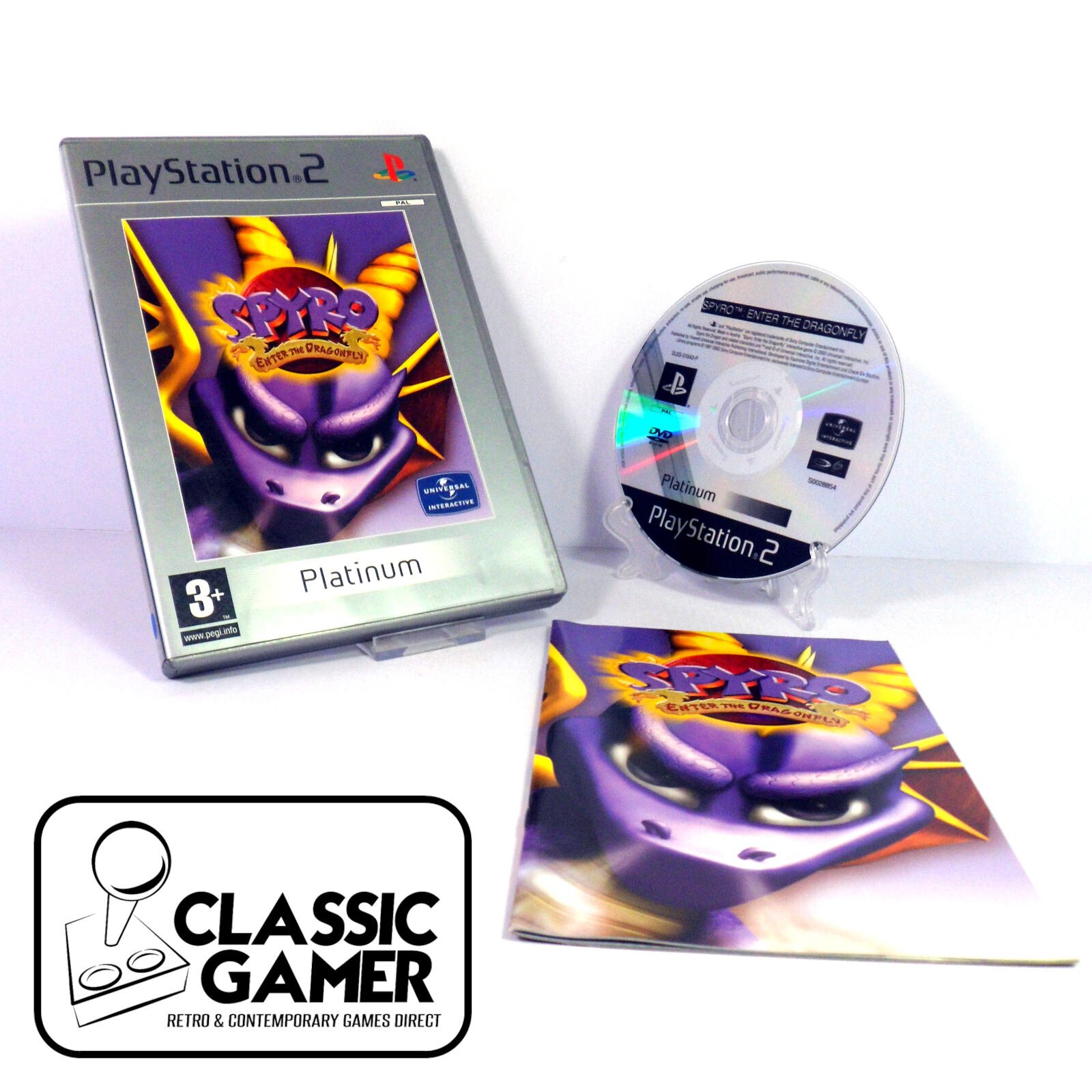 Spyro: Enter The Dragonfly (Platinum) (Sony PlayStation 2)