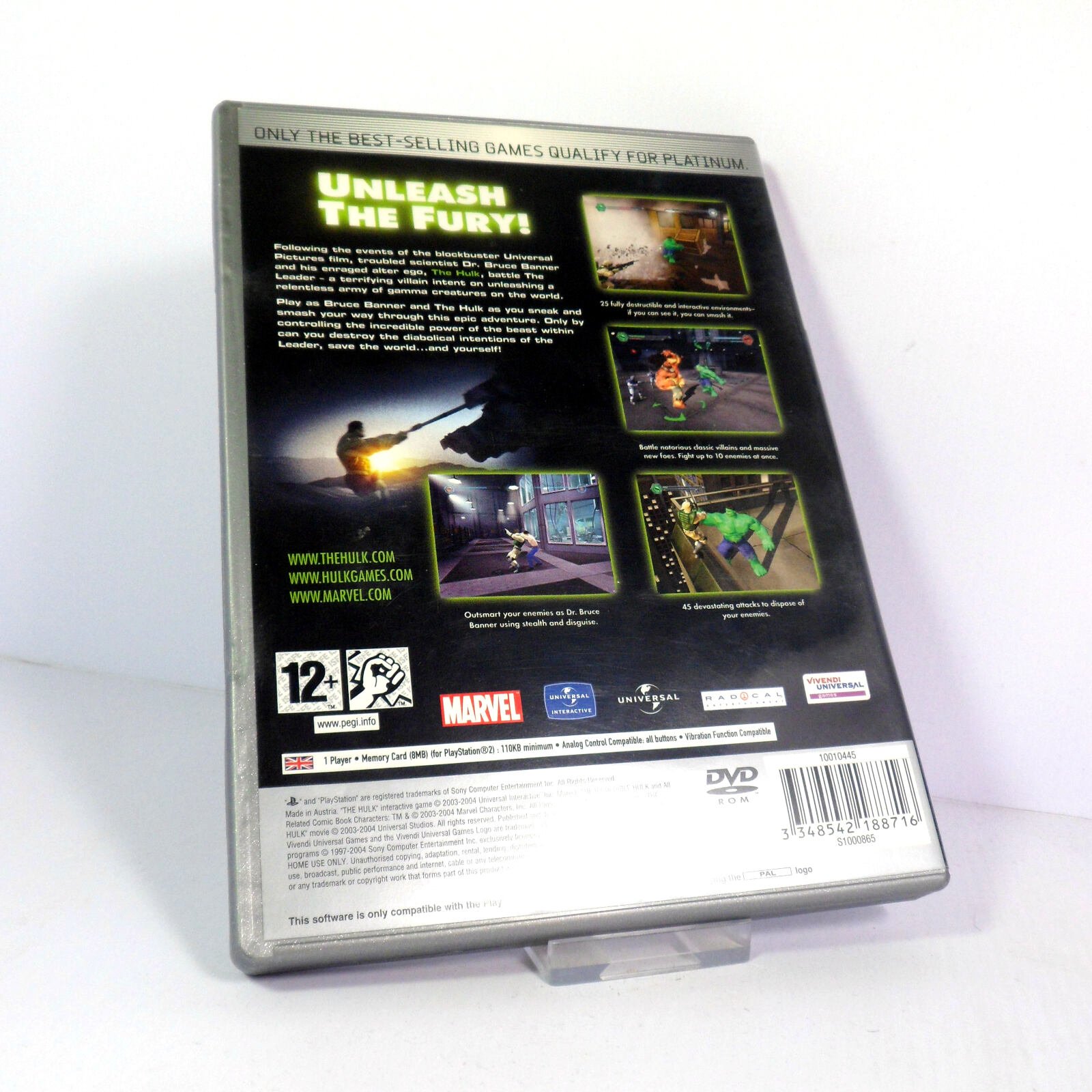 Hulk (Platinum) (Sony PlayStation 2) - Image 3