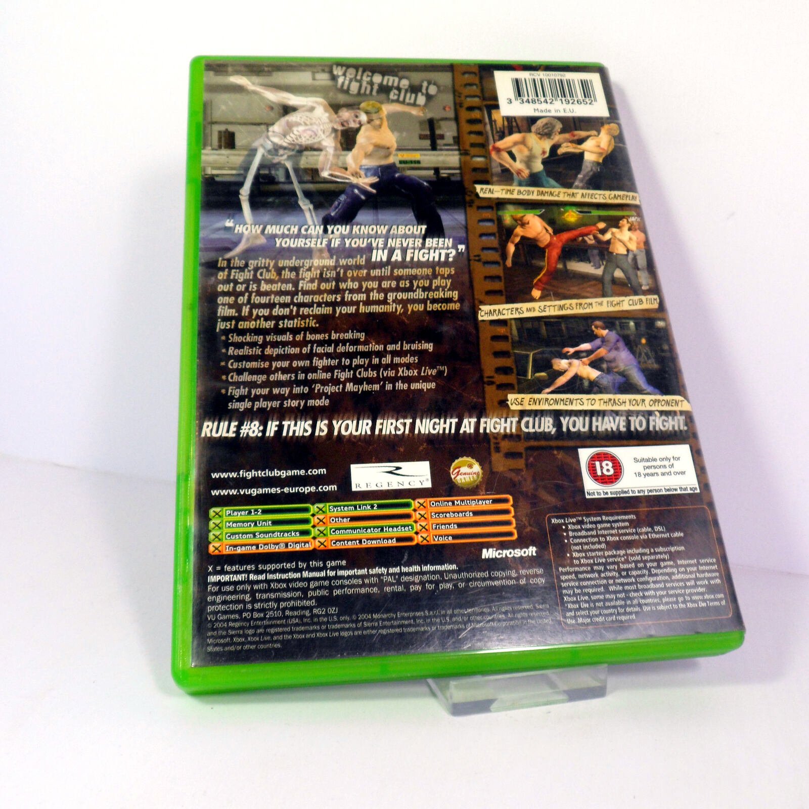 Fight Club (Microsoft Xbox) - Image 3