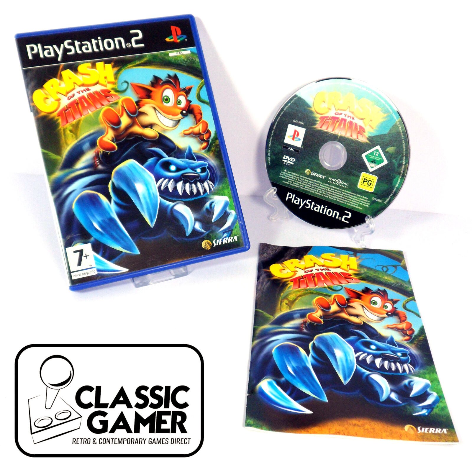 Crash of The Titans (Sony PlayStation 2)
