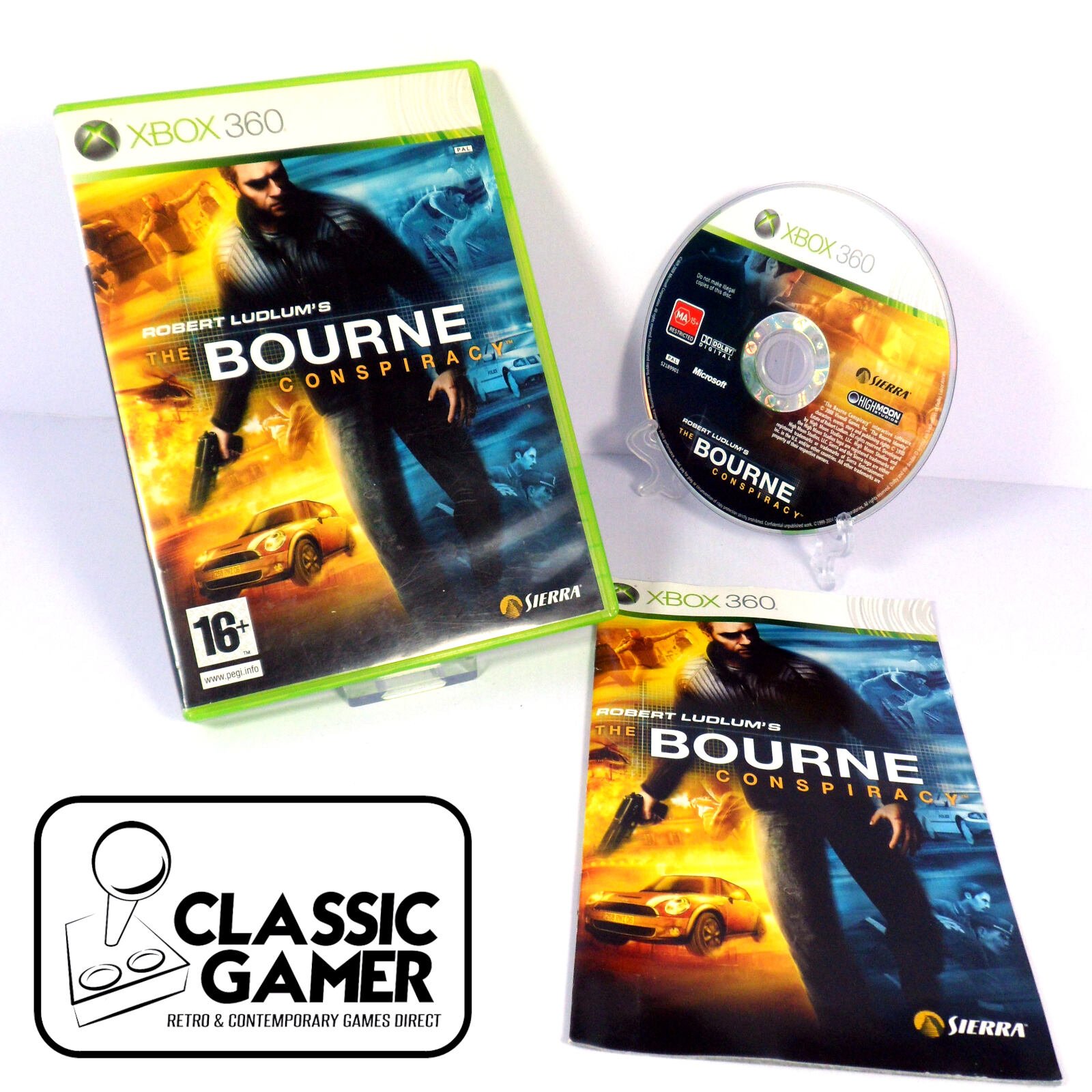 The Bourne Conspiracy (Robert Ludlum's) (Microsoft Xbox 360)