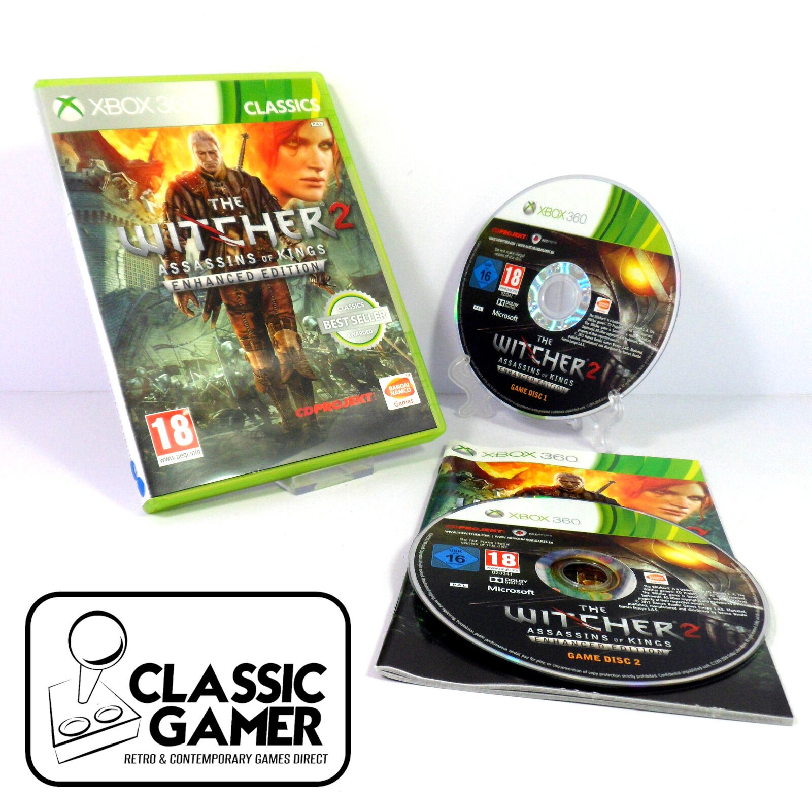 The Witcher 2: Assassins of Kings - Enhanced Edition (Classics) (Microsoft Xbox 360)