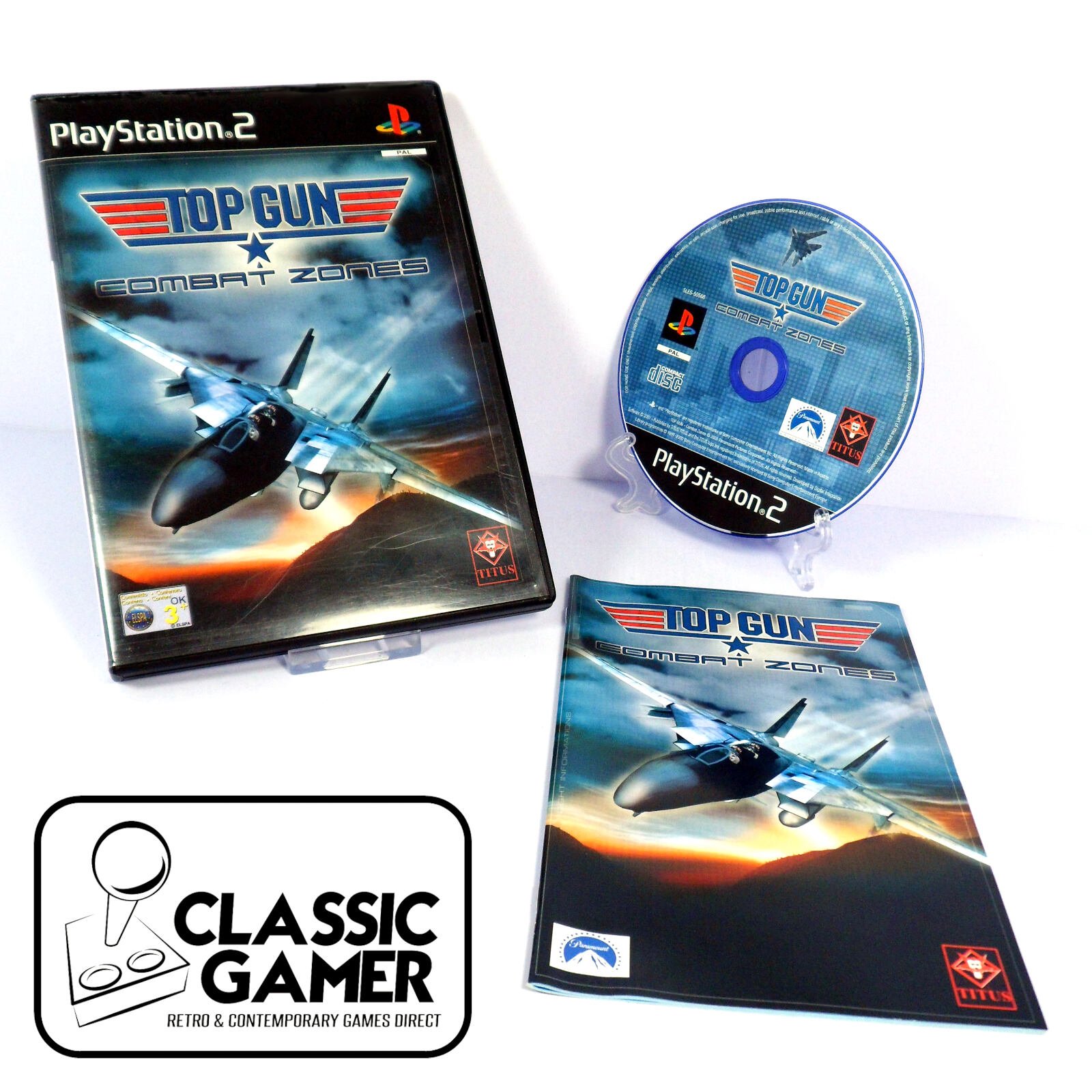 Top Gun: Combat Zones (Sony PlayStation 2)