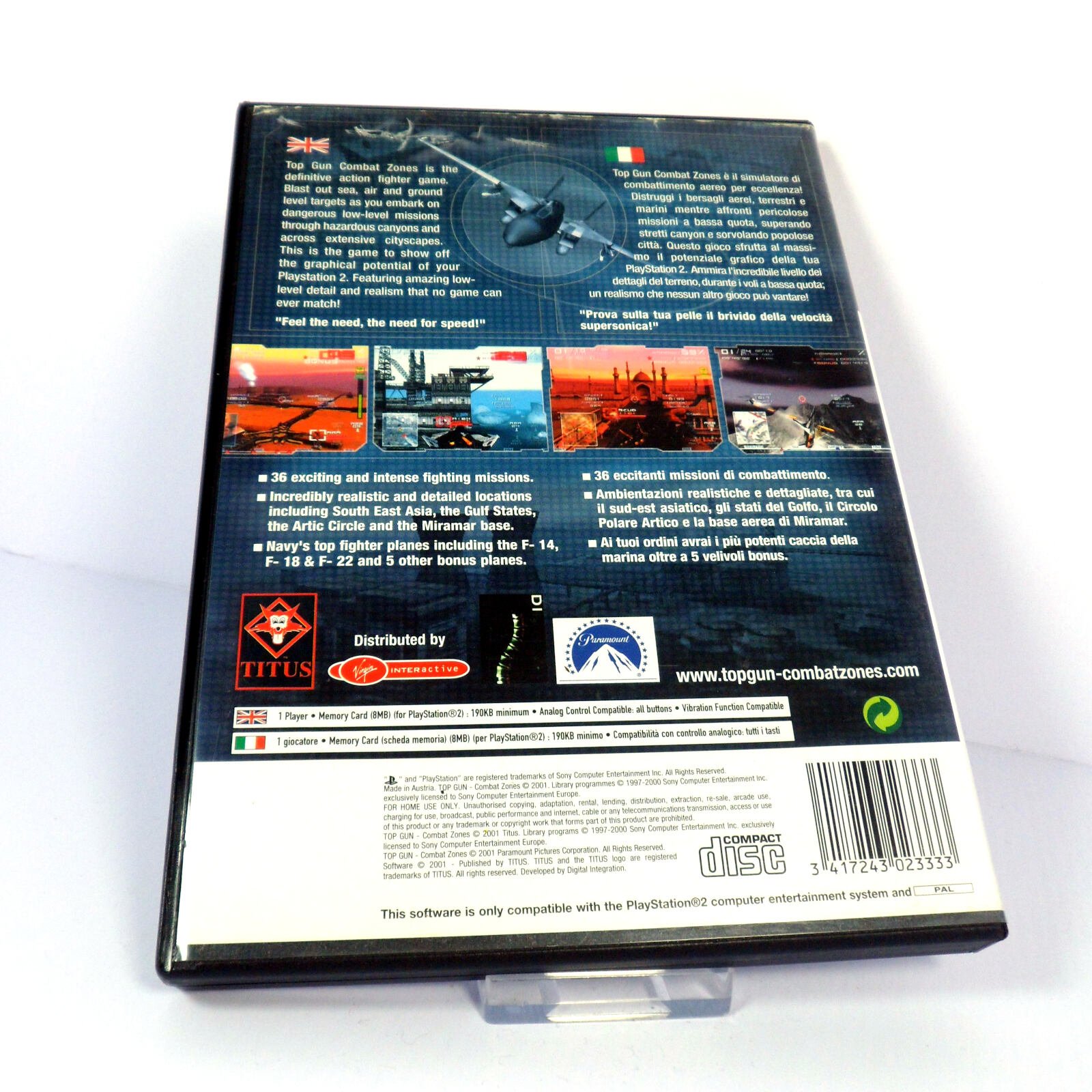 Top Gun: Combat Zones (Sony PlayStation 2) - Image 3