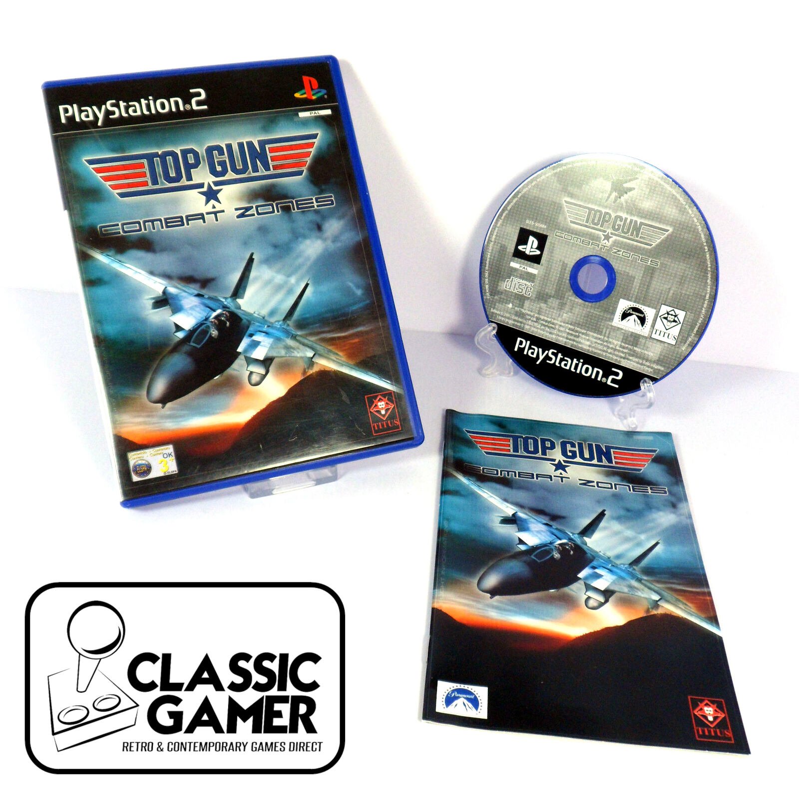 Top Gun: Combat Zones (Sony PlayStation 2)