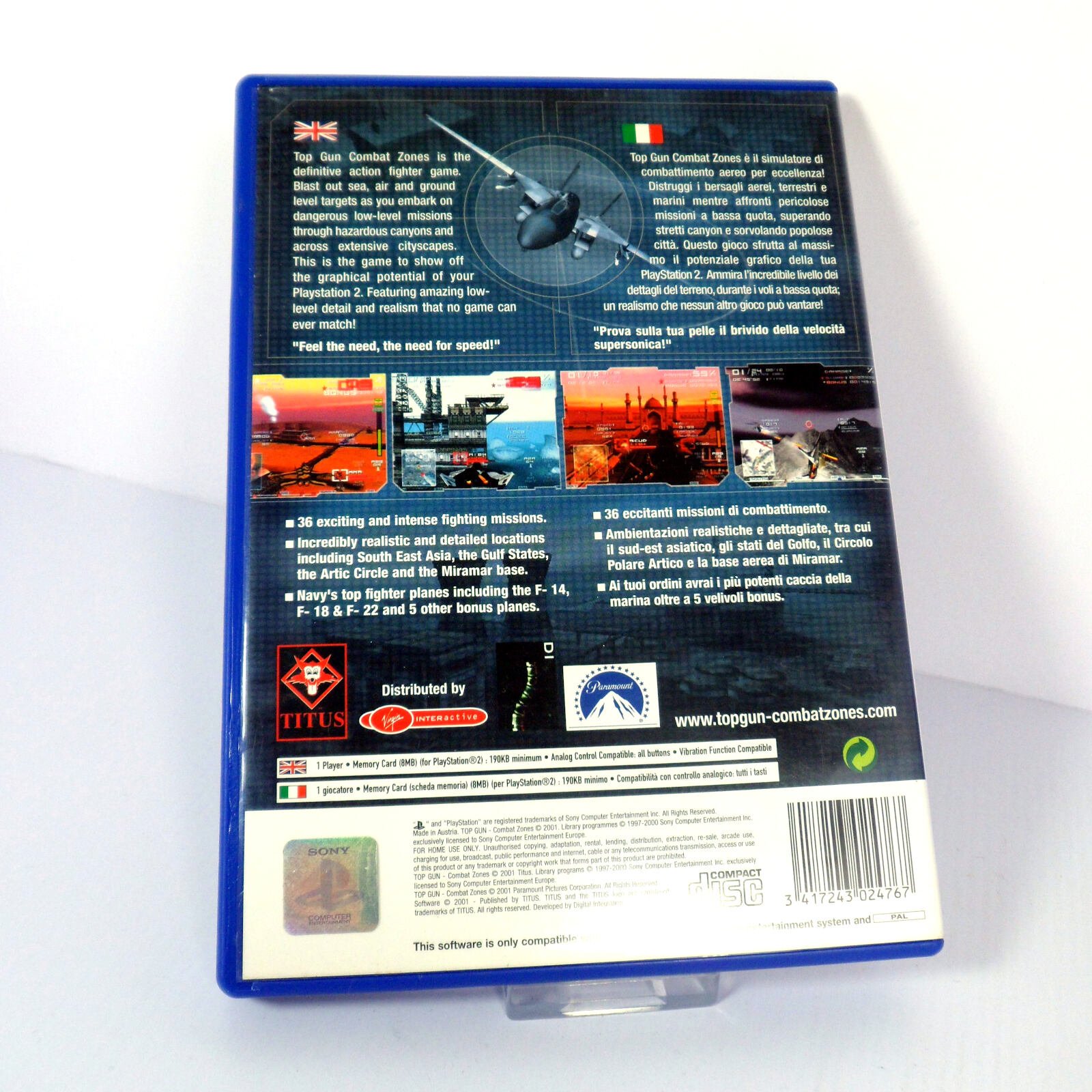 Top Gun: Combat Zones (Sony PlayStation 2) - Image 3