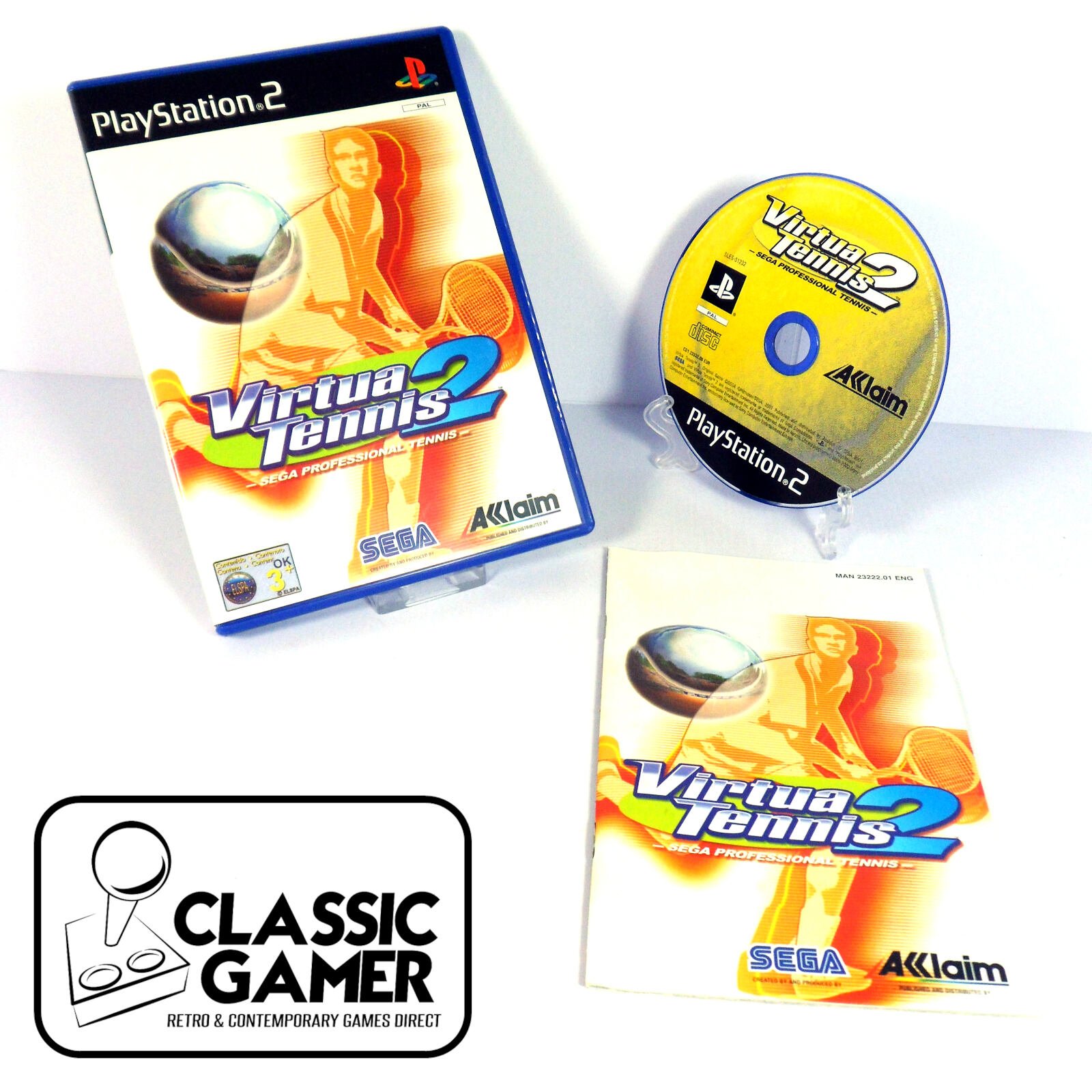 Virtua Tennis 2 (Sony PlayStation 2)