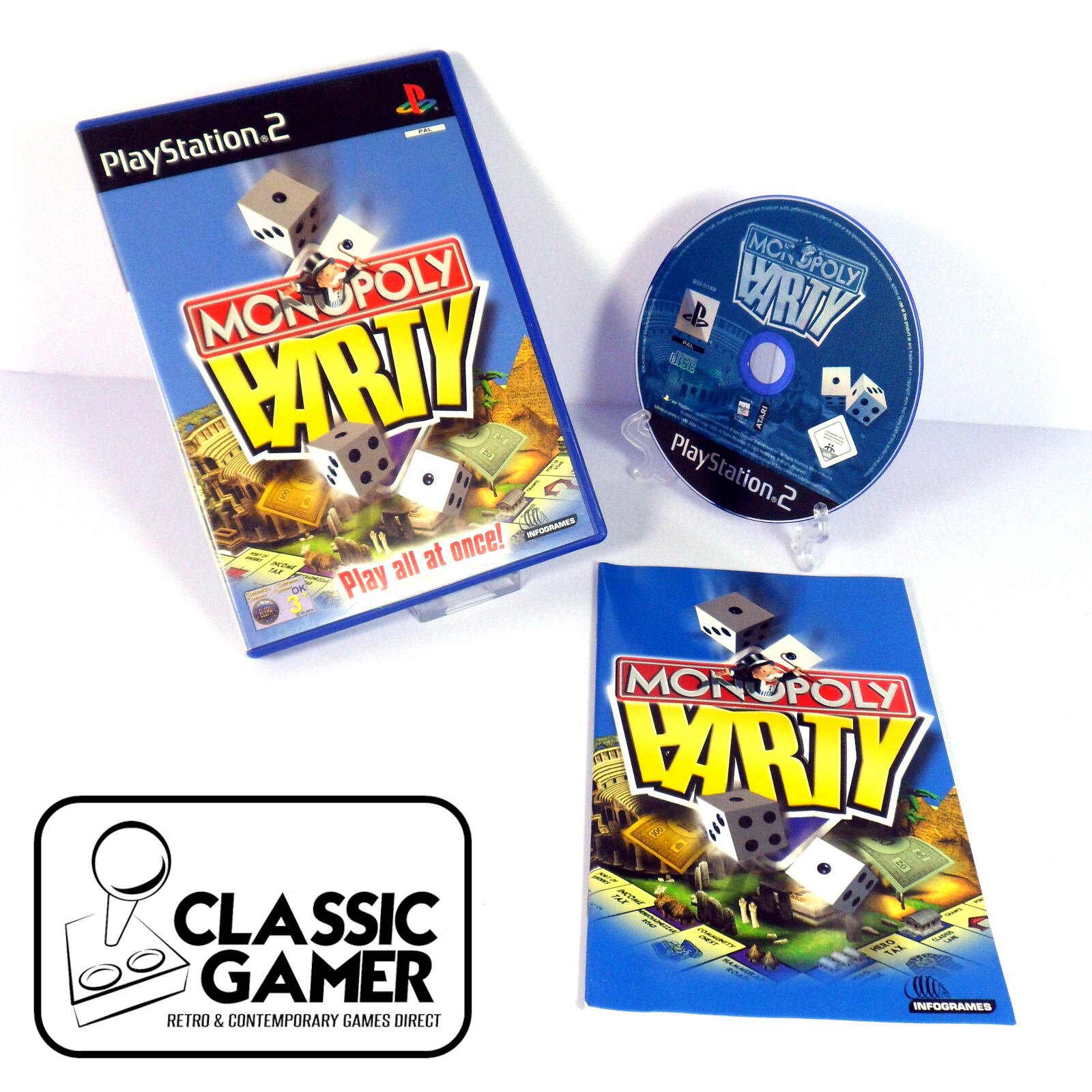 Monopoly Party (Sony PlayStation 2)