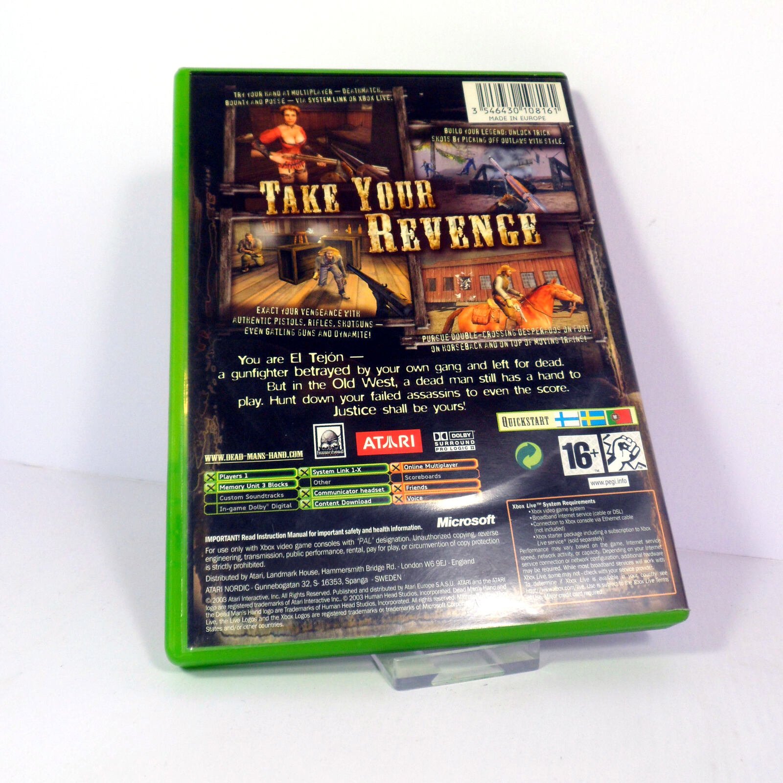 Dead Man's Hand (Microsoft Xbox) - Image 3
