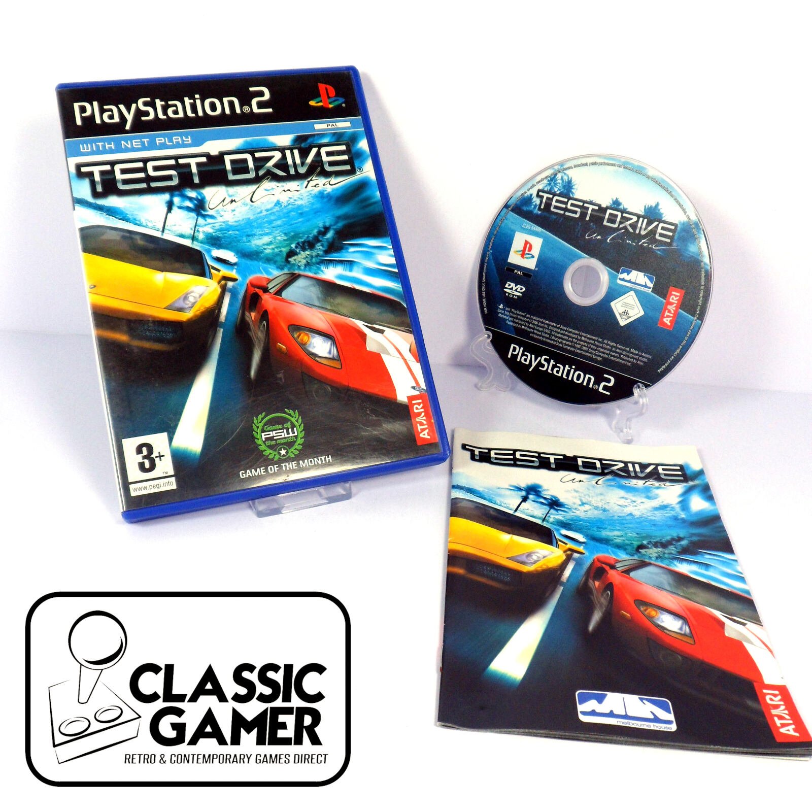 Test Drive Unlimited (Sony PlayStation 2)