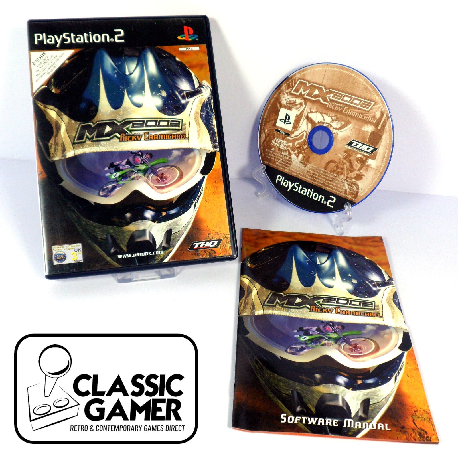 MX2002 Featuring Ricky Carmichael (Sony PlayStation 2)
