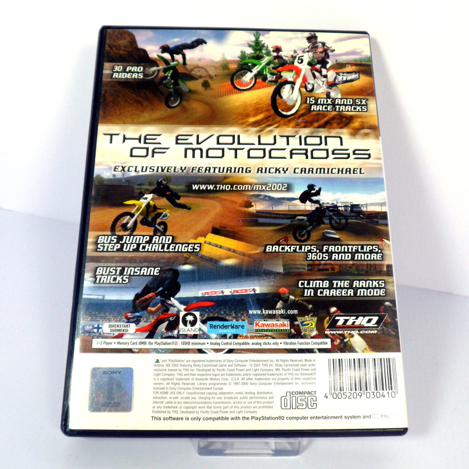 MX2002 Featuring Ricky Carmichael (Sony PlayStation 2) - Image 3