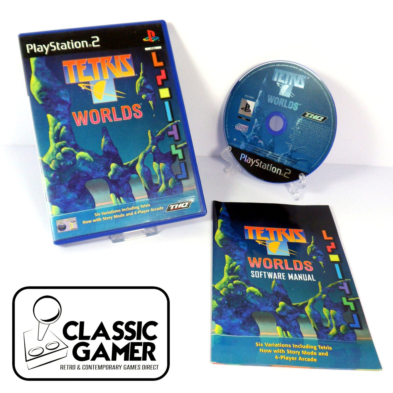 Tetris Worlds (Sony PlayStation 2)