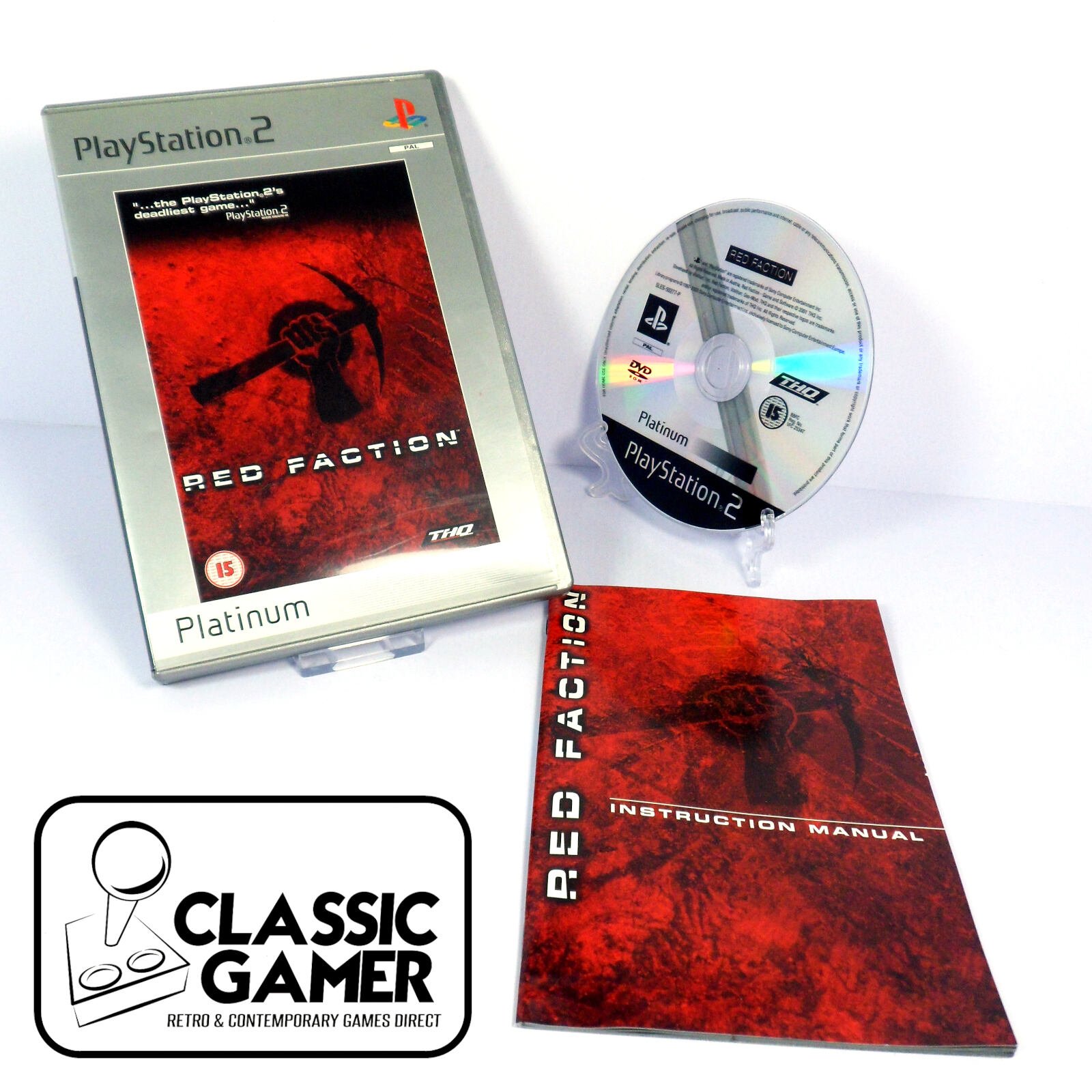 Red Faction (Platinum) (Sony PlayStation 2)