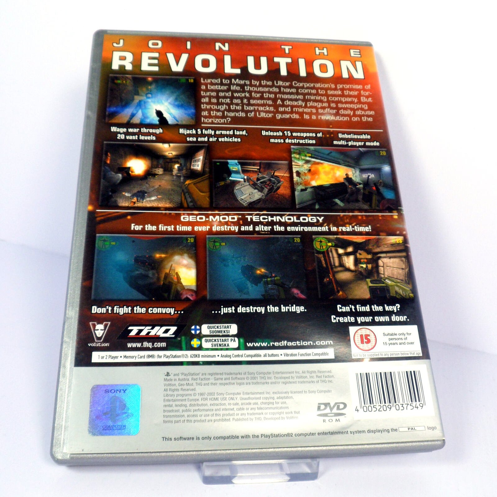Red Faction (Platinum) (Sony PlayStation 2) - Image 3
