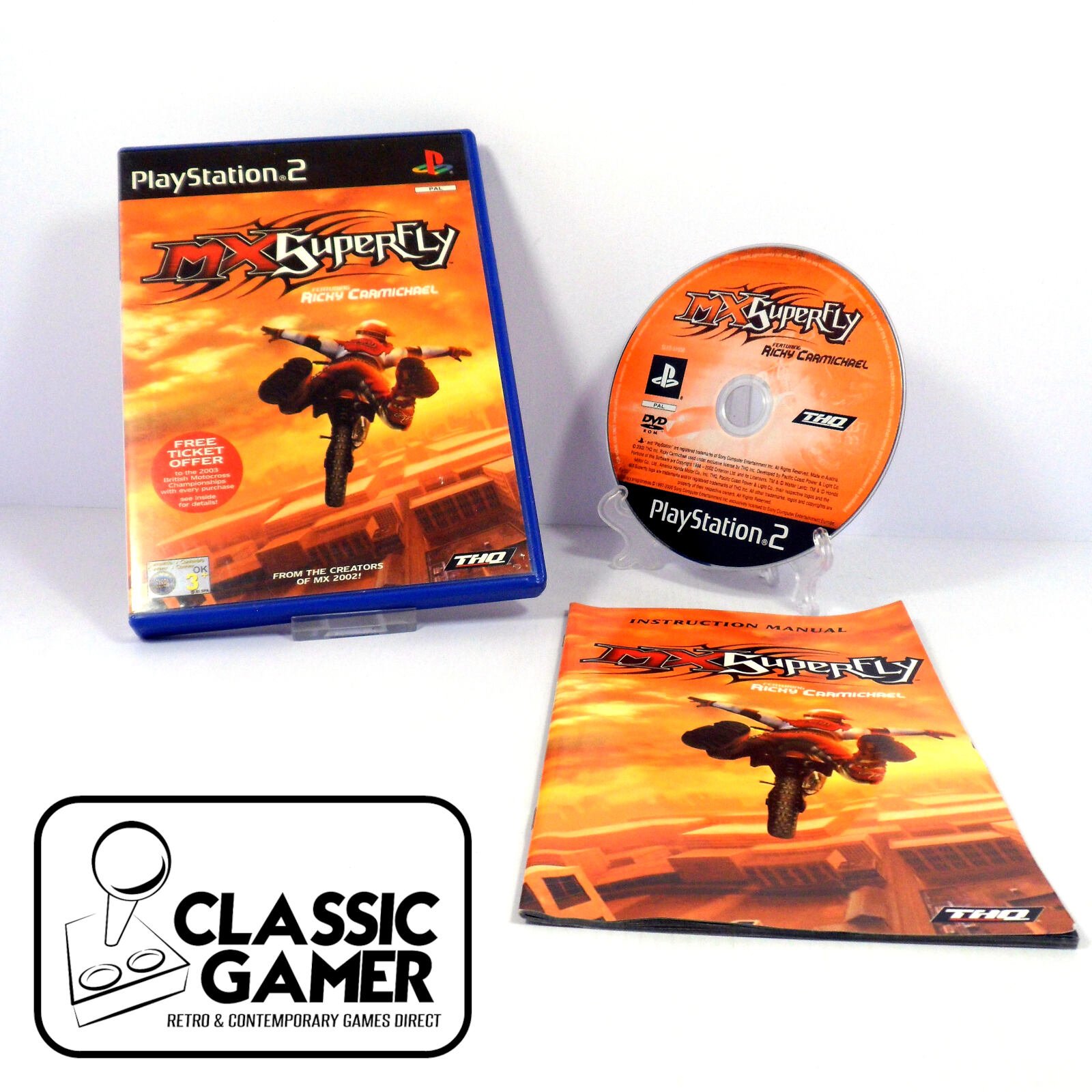 MX Superfly Featuring Ricky Carmichael (Sony PlayStation 2)