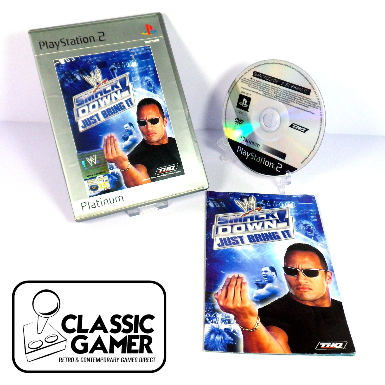 WWE SmackDown!: Just Bring It (Platinum) (Sony PlayStation 2)