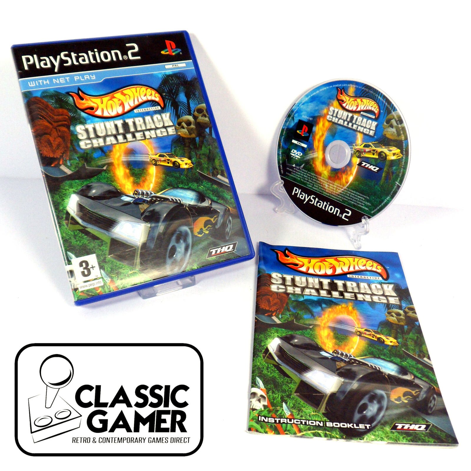 Hot Wheels: Stunt Track Challenge (Sony PlayStation 2)