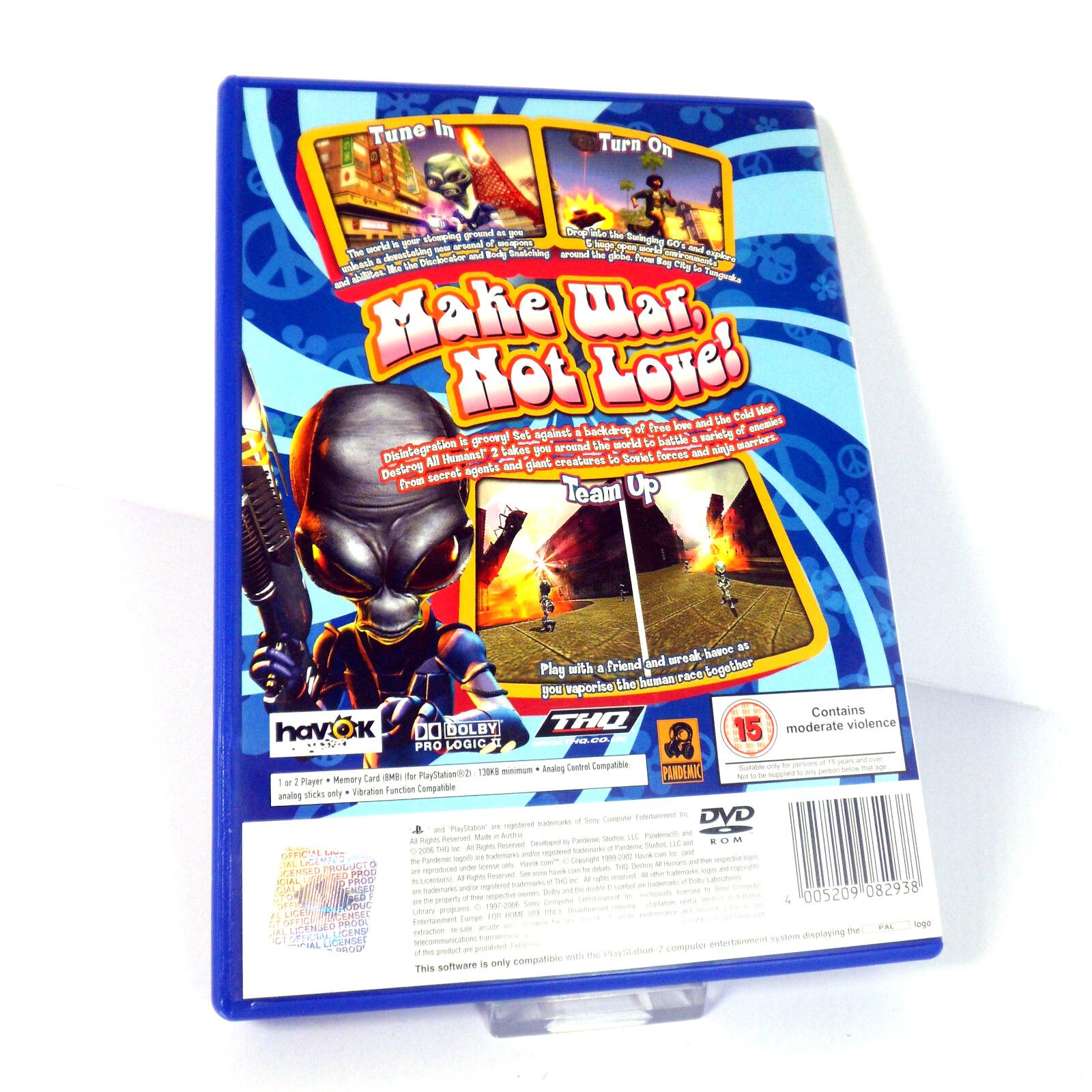 Destroy All Humans 2: Make War Not Love (Sony PlayStation 2) - Image 3