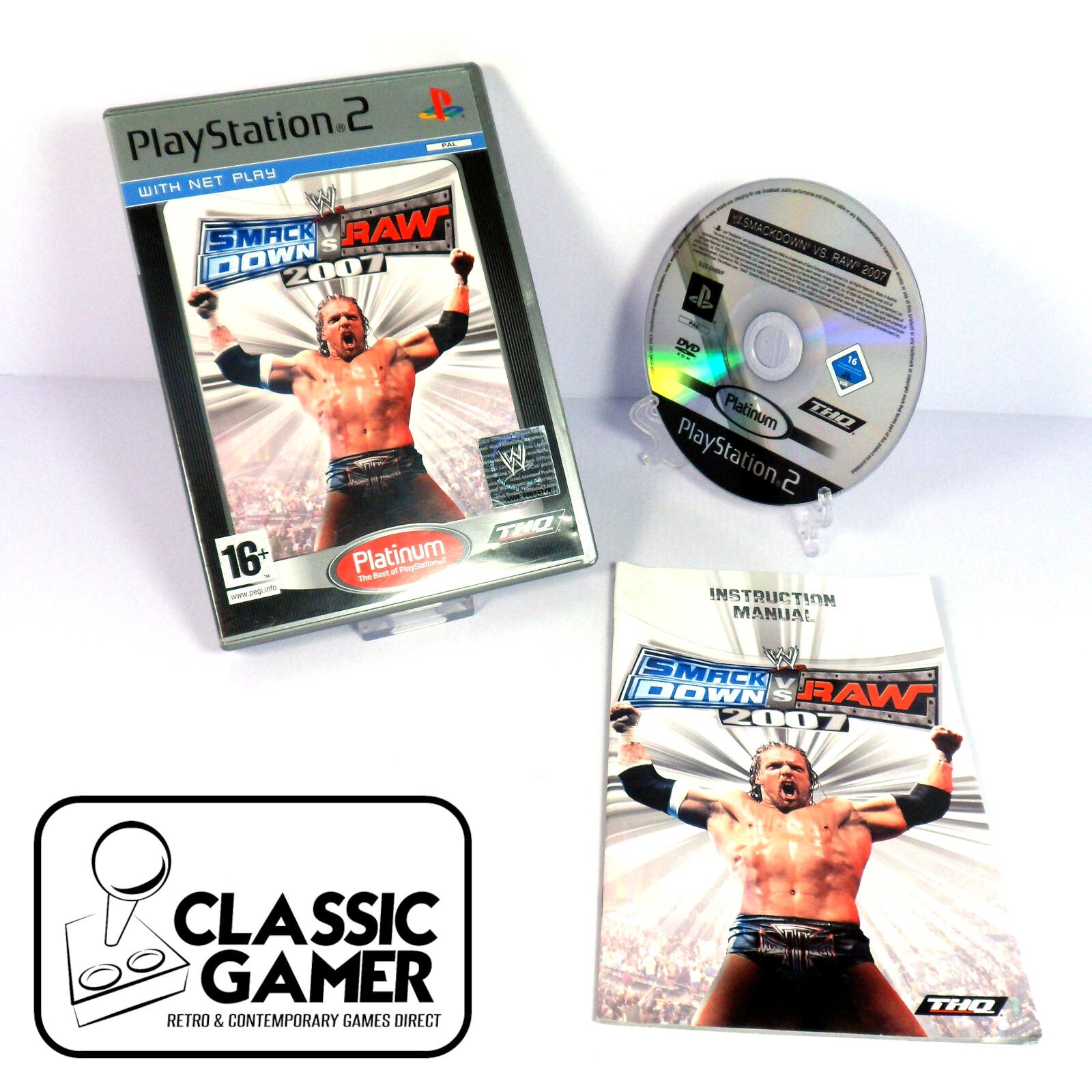 WWE SmackDown! Vs Raw 2007 (Sony PlayStation 2)