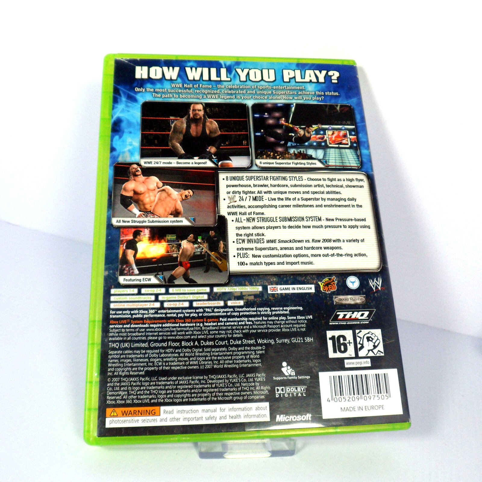 WWE SmackDown vs. Raw 2008 (Microsoft Xbox 360) - Image 3